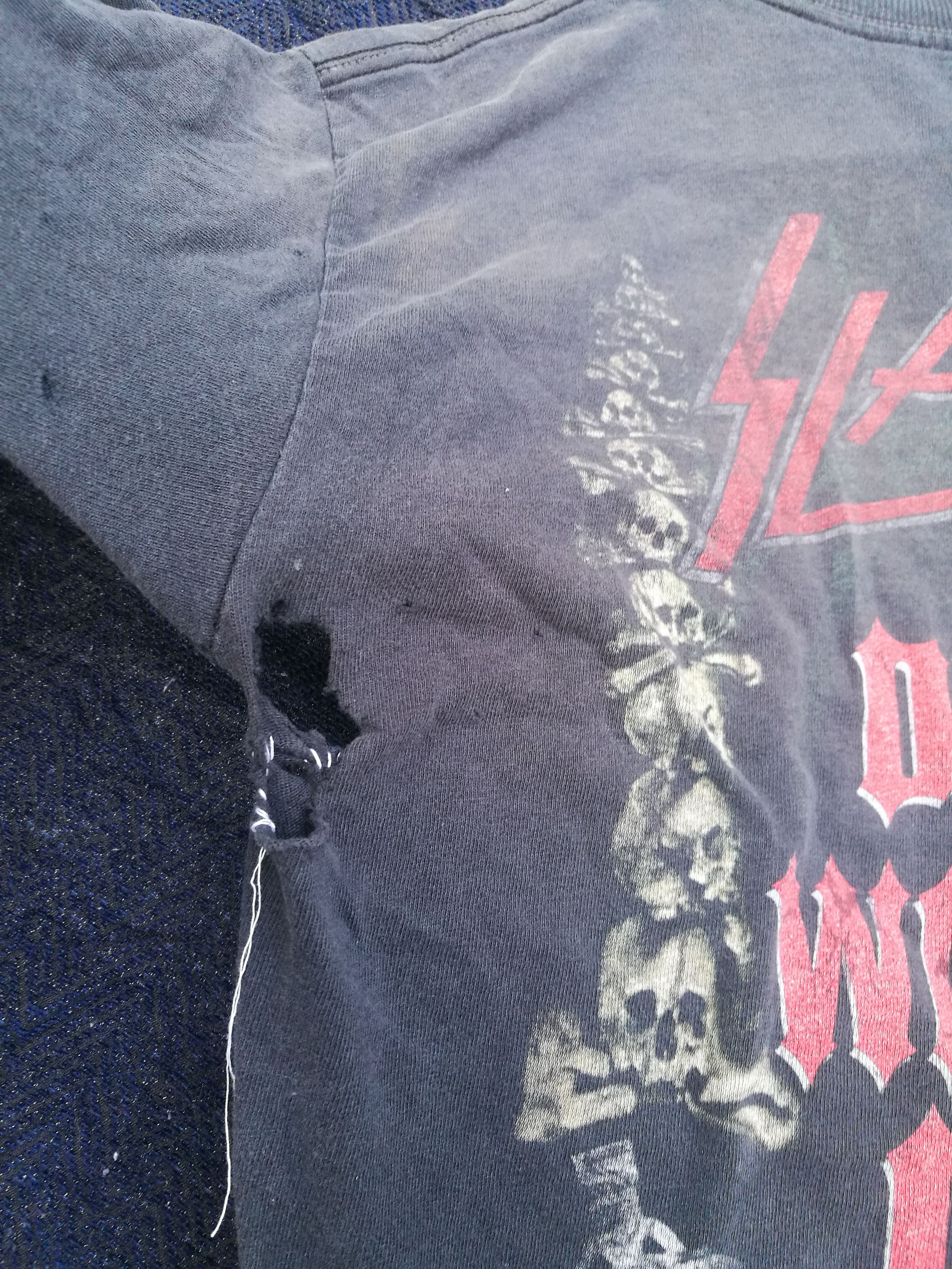 Band Tees × Slayer × Vintage Distressed vintage SLAYER band tees DO U WANT TO DIE???? Size US S / EU 44-46 / 1 - 4 Thumbnail