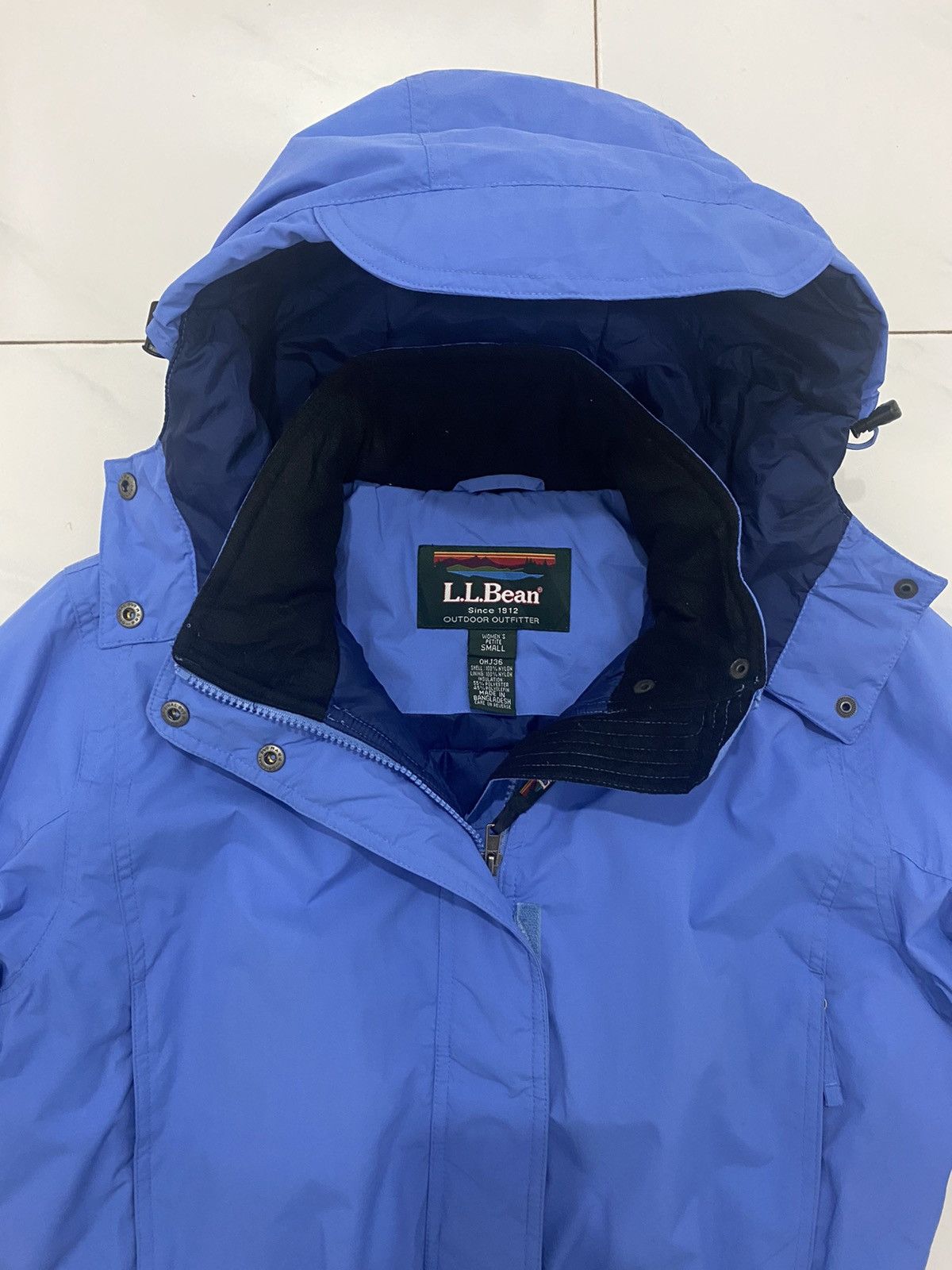 L.L. Bean L.L Bean Down Puffer Hoodie Jacket Size S / US 4 / IT 40 - 3 Thumbnail