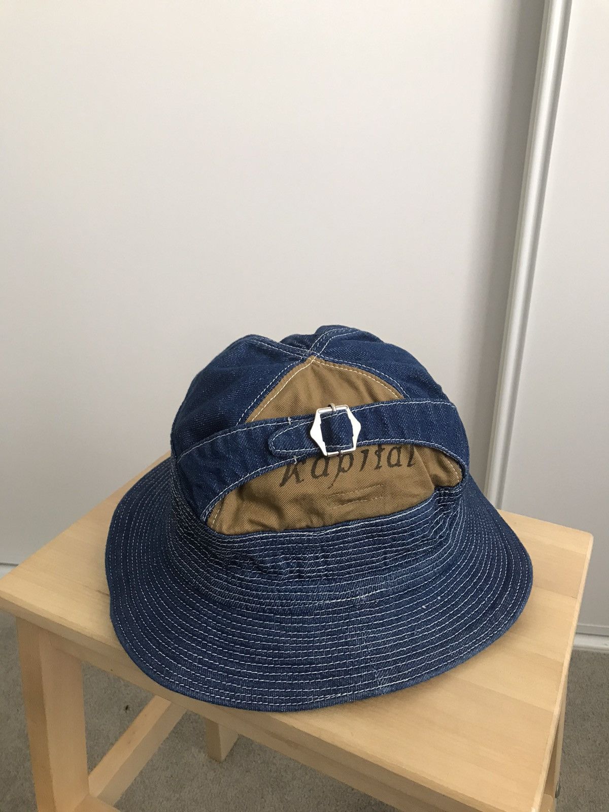 Japanese Brand × Kapital × Kapital Kountry 🔥 Old man & the sea bucket hat 🔥 Size ONE SIZE - 2 Thumbnail