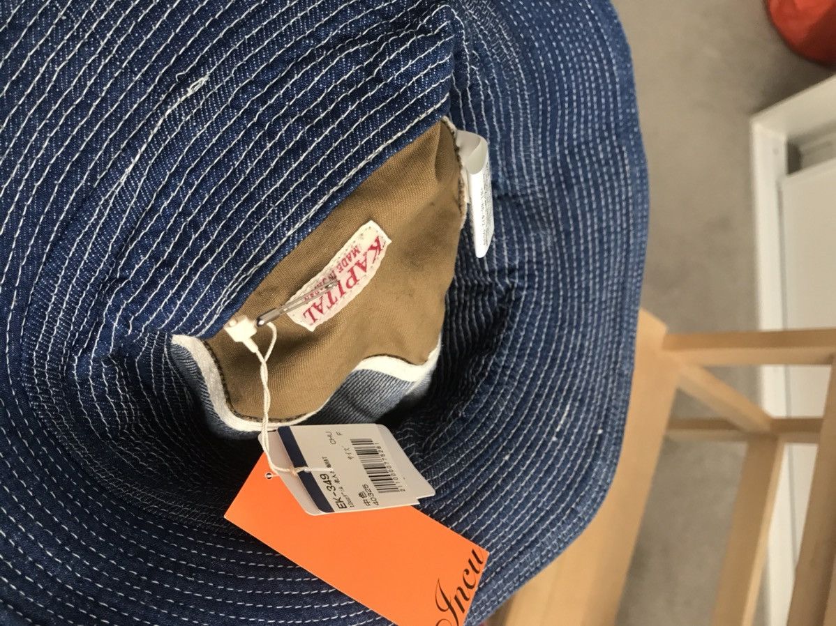 Japanese Brand × Kapital × Kapital Kountry 🔥 Old man & the sea bucket hat 🔥 Size ONE SIZE - 4 Thumbnail