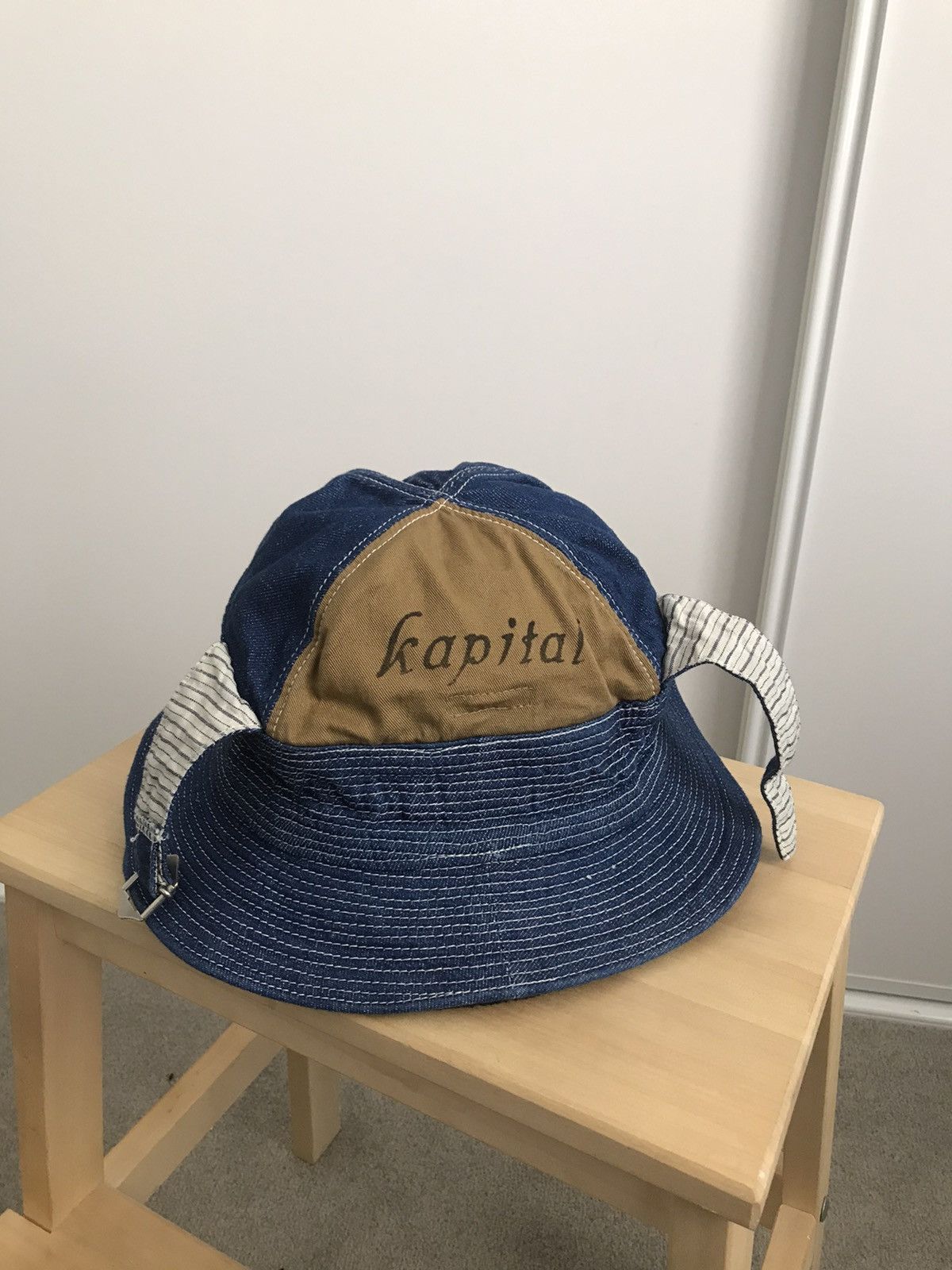 Japanese Brand × Kapital × Kapital Kountry 🔥 Old man & the sea bucket hat 🔥 Size ONE SIZE - 1 Thumbnail