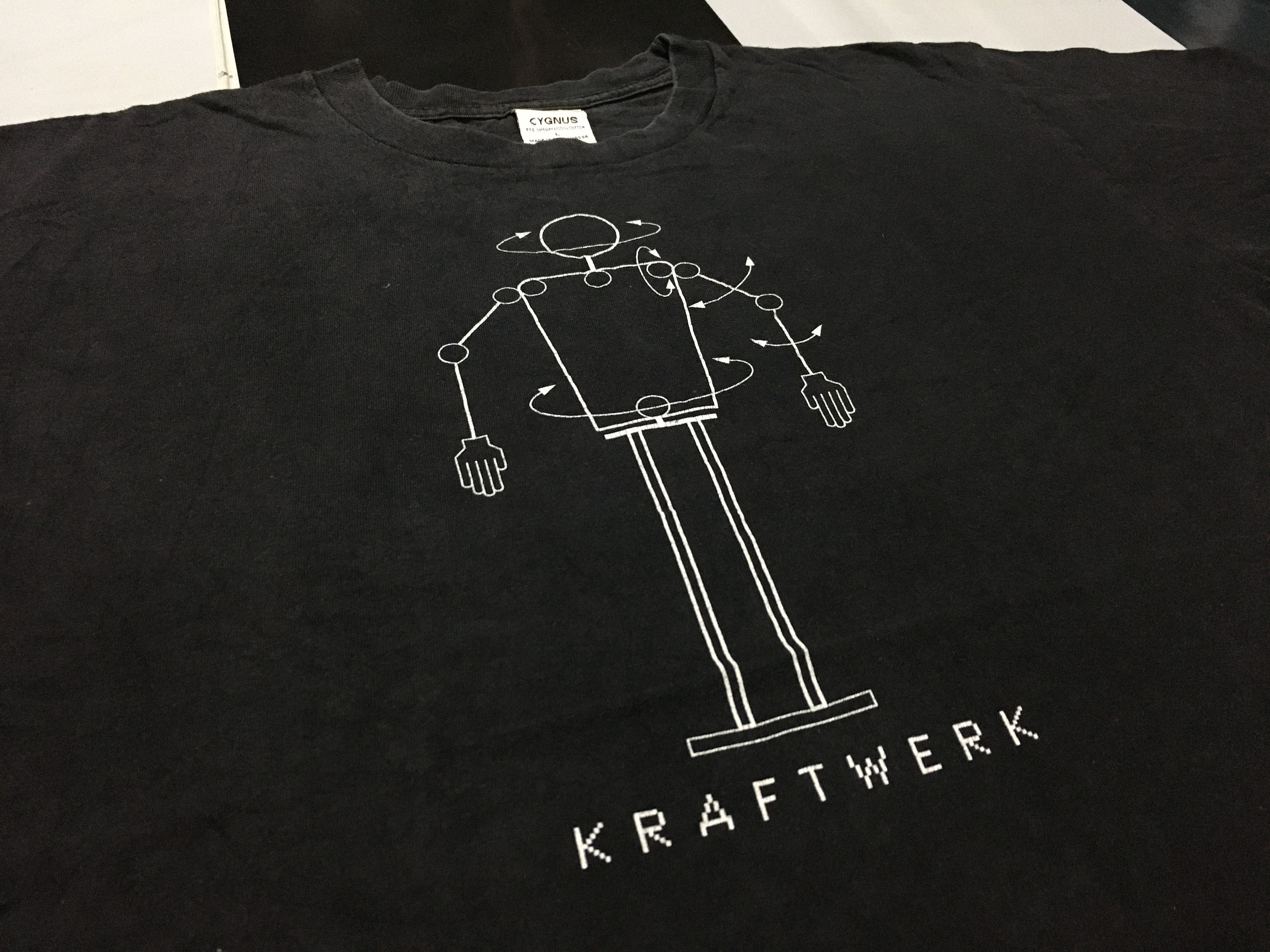 Band Tees × Vintage Vintage Kraftwerk Shirt German Electronic Ambient band Size US L / EU 52-54 / 3 - 1 Thumbnail