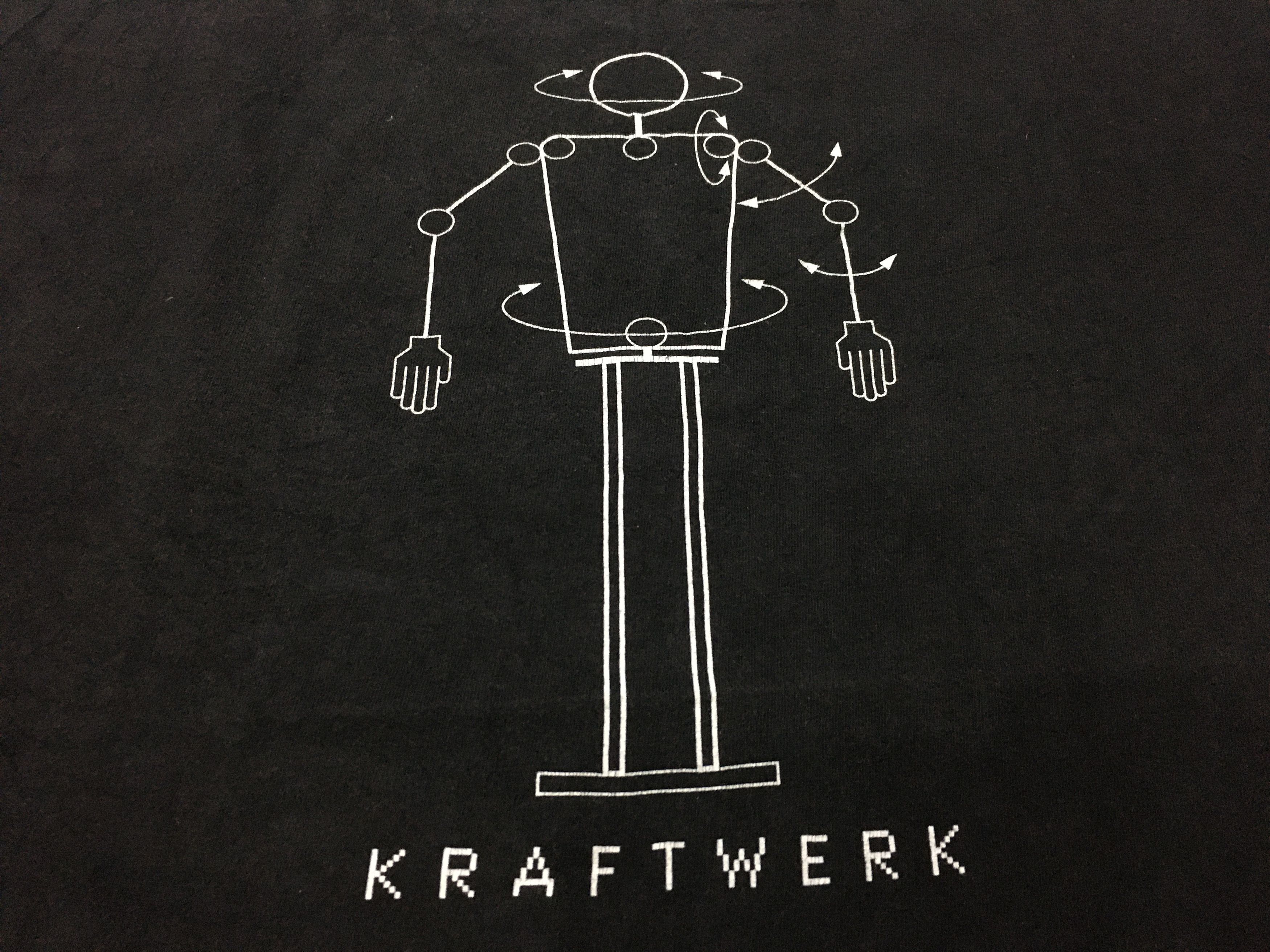 Band Tees × Vintage Vintage Kraftwerk Shirt German Electronic Ambient band Size US L / EU 52-54 / 3 - 4 Thumbnail