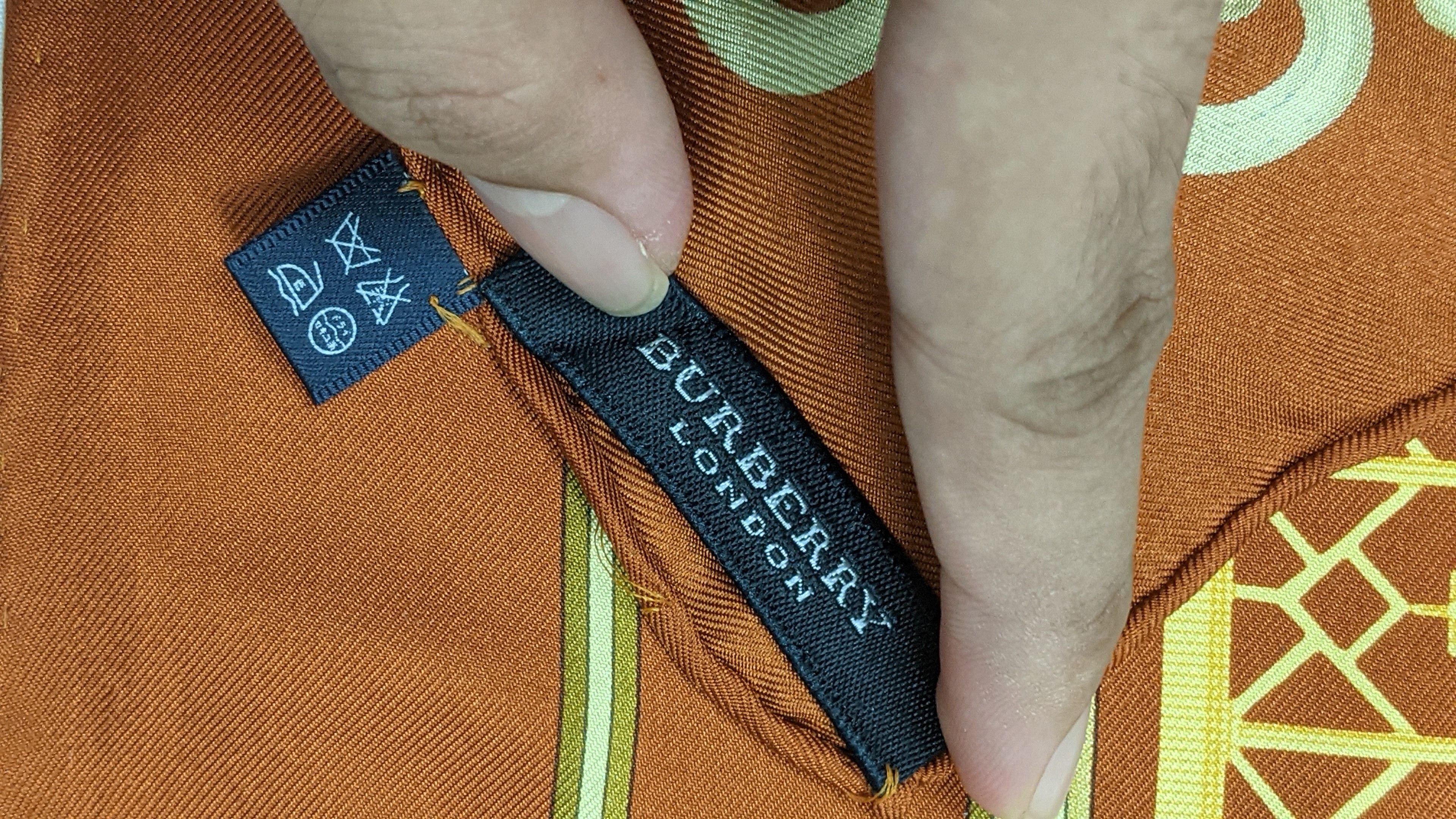 Burberry Burberry London Silk Scarf Size ONE SIZE - 8 Thumbnail