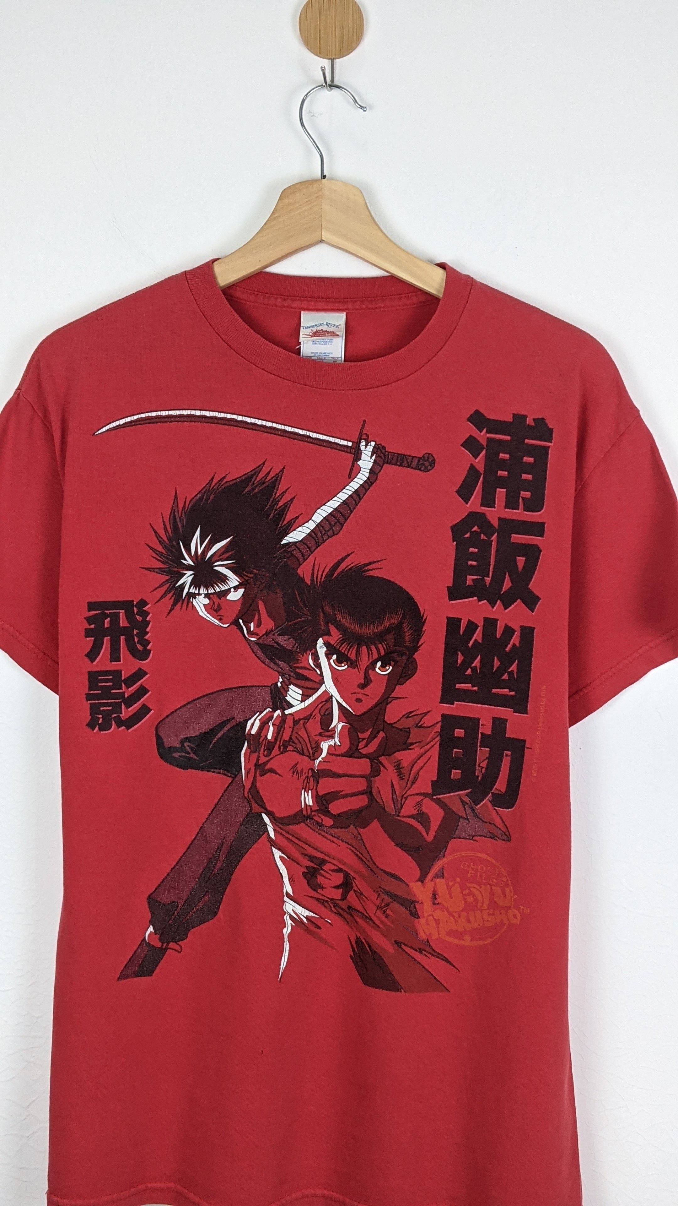 Japanese Brand Vintage Yu Yu Hakusho Anime shirt manga akira Size US M / EU 48-50 / 2 - 2 Thumbnail