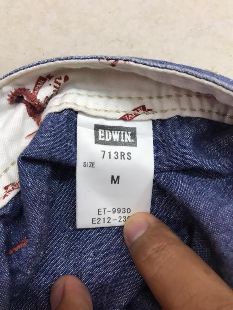Edwin × Japanese Brand EDWIN Tokyo Japan denim pants Size US 32 / EU 48 - 11 Thumbnail