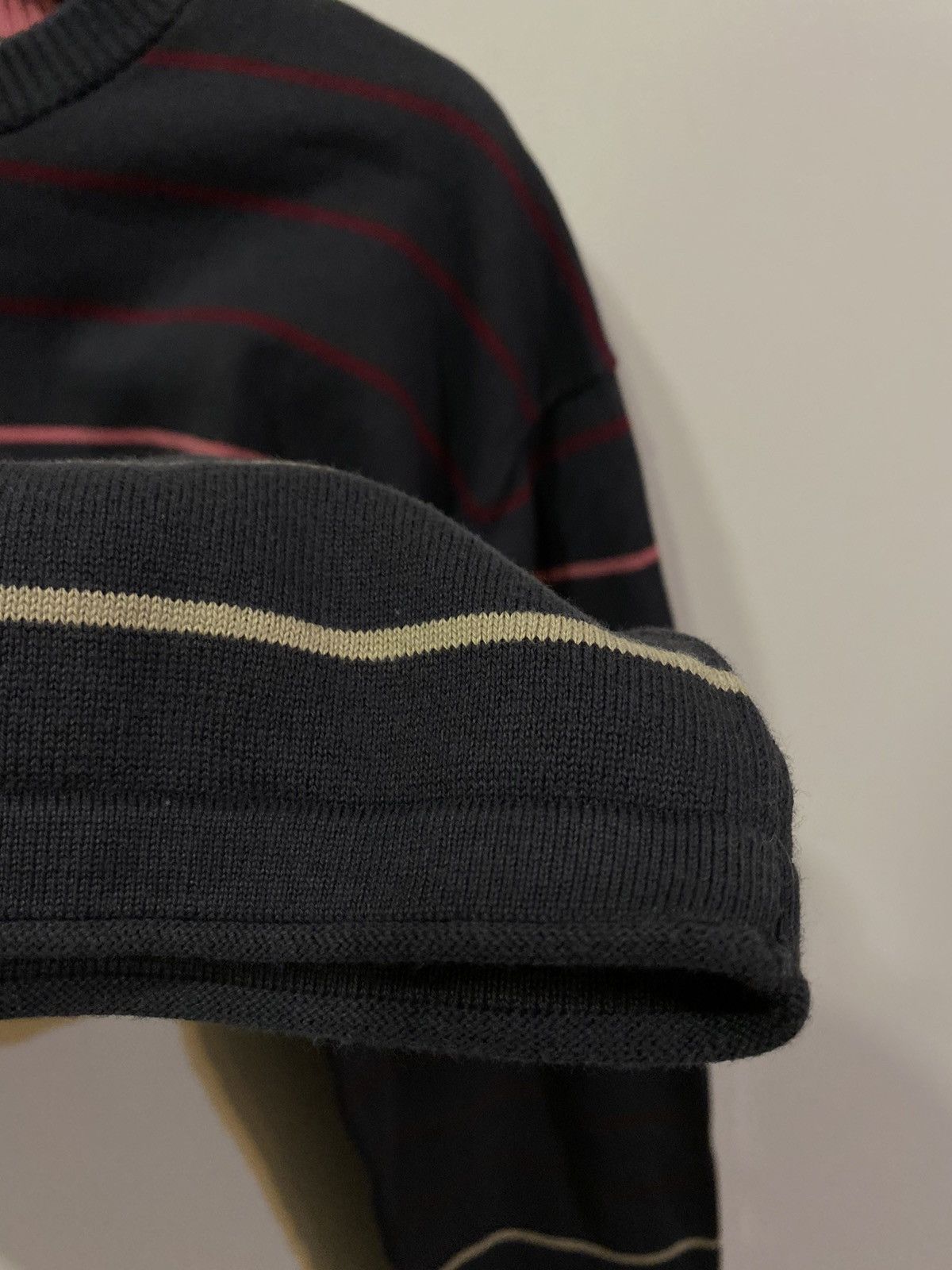 Yves Saint Laurent Striped YSL Sweater Light Size US L / EU 52-54 / 3 - 11 Thumbnail