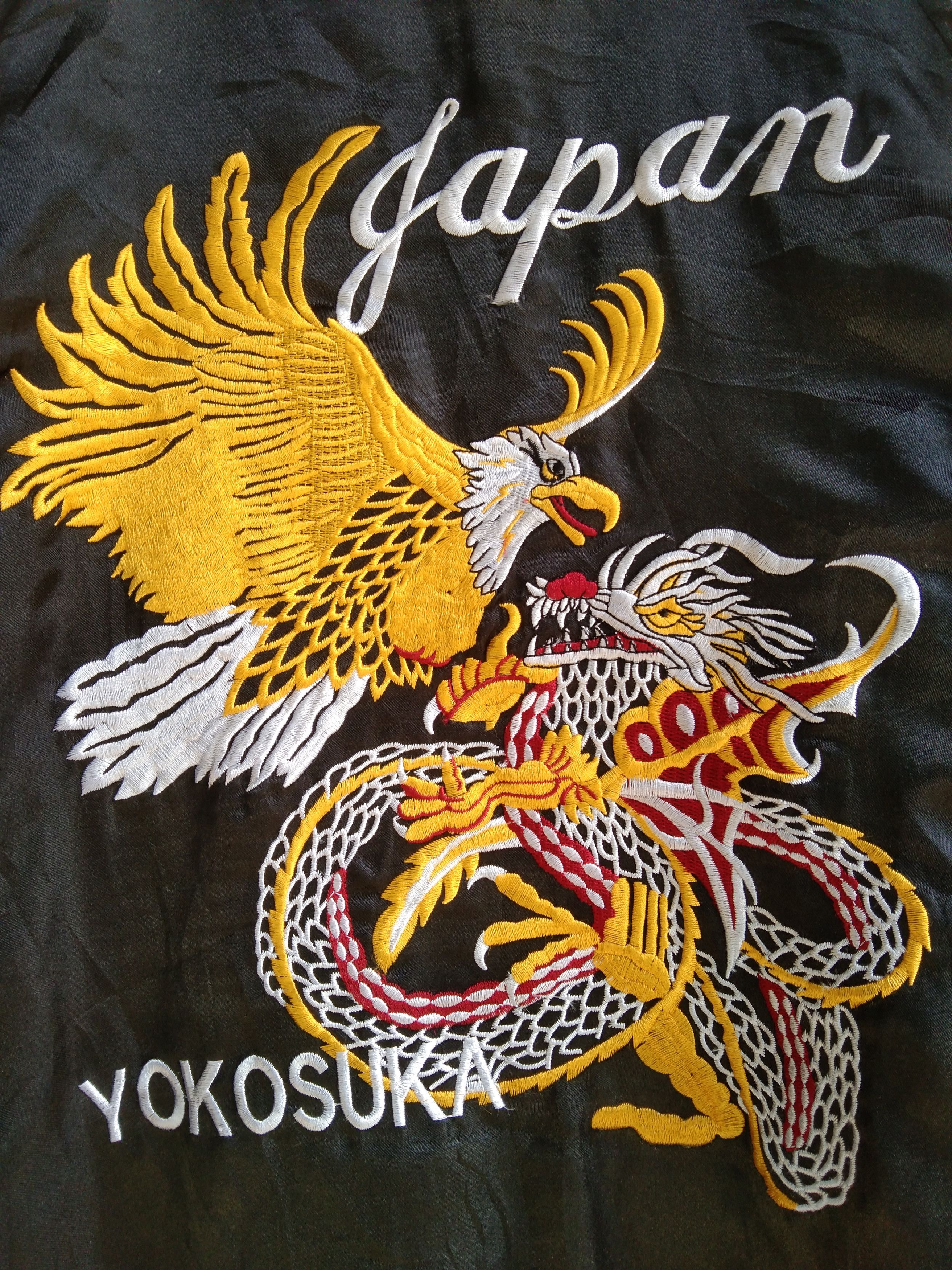 Japanese Brand VINTAGE JAPANESE SUKAJAN JACKET (HEAVILYUSED) Size US L / EU 52-54 / 3 - 3 Thumbnail