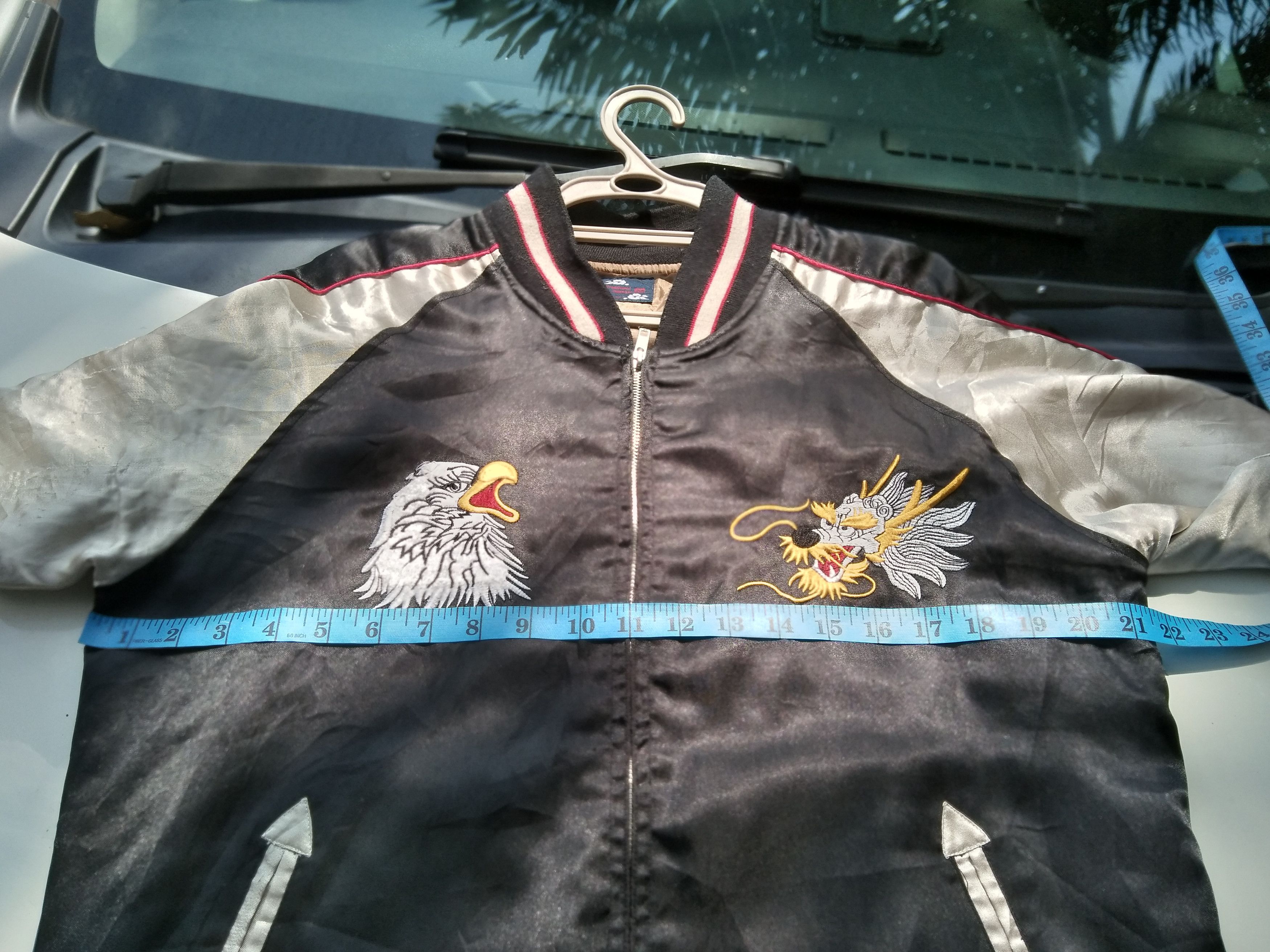 Japanese Brand VINTAGE JAPANESE SUKAJAN JACKET (HEAVILYUSED) Size US L / EU 52-54 / 3 - 13 Thumbnail