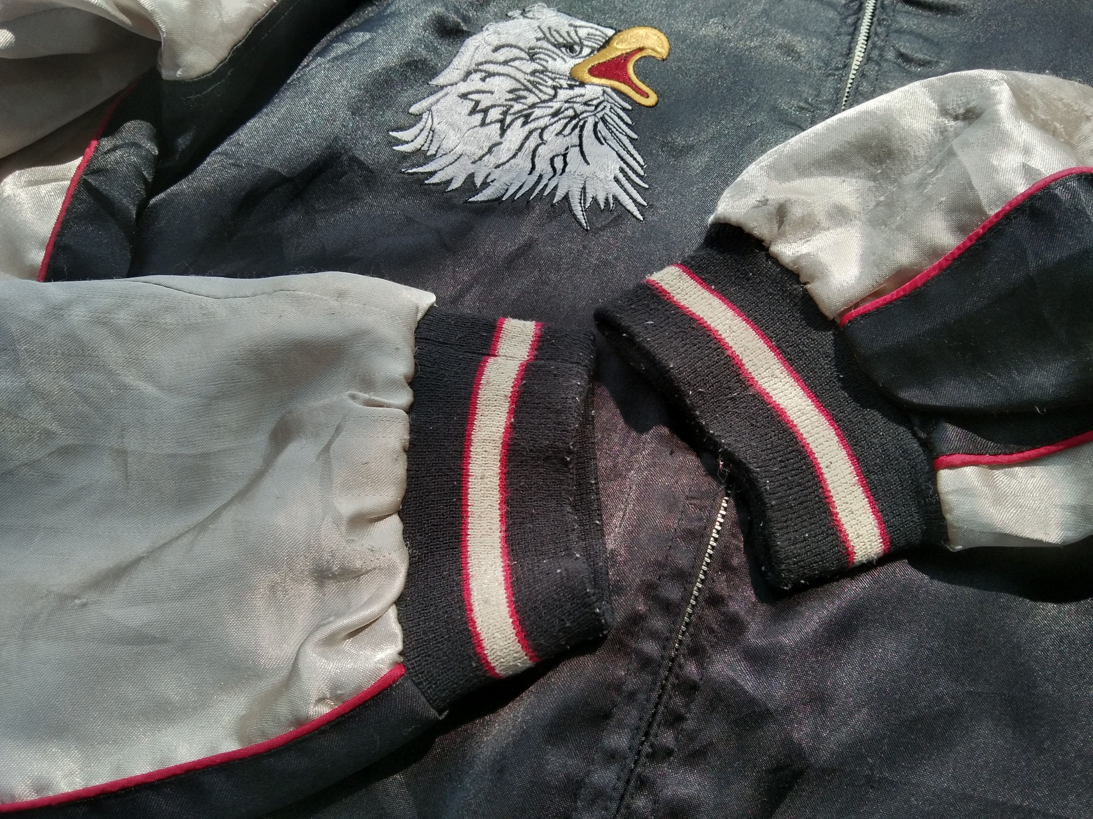 Japanese Brand VINTAGE JAPANESE SUKAJAN JACKET (HEAVILYUSED) Size US L / EU 52-54 / 3 - 7 Thumbnail