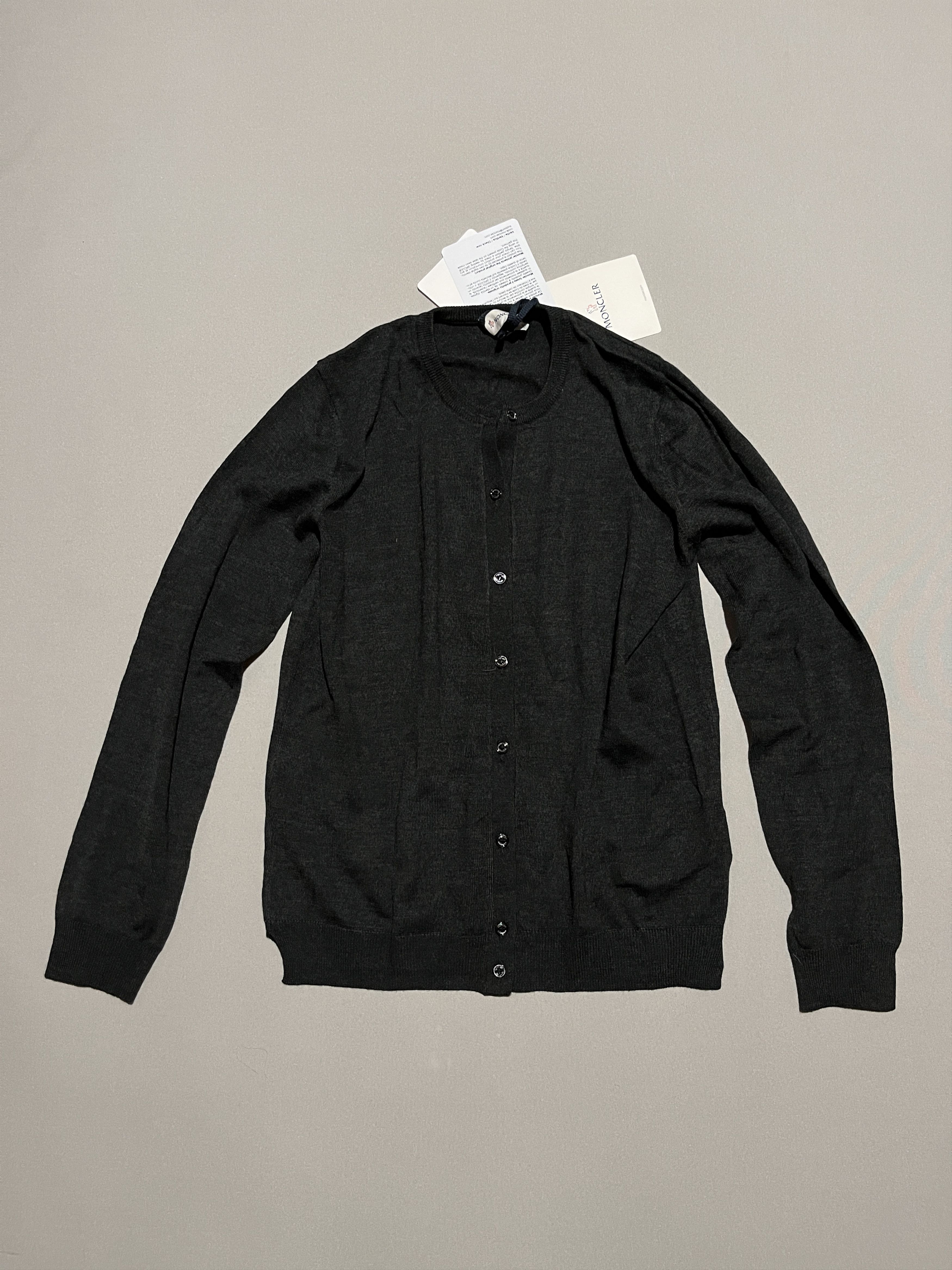 Moncler MONCLER WOMENS Maglia Tricot Wool Cardigan Size M / US 6-8 / IT 42-44 - 2 Thumbnail
