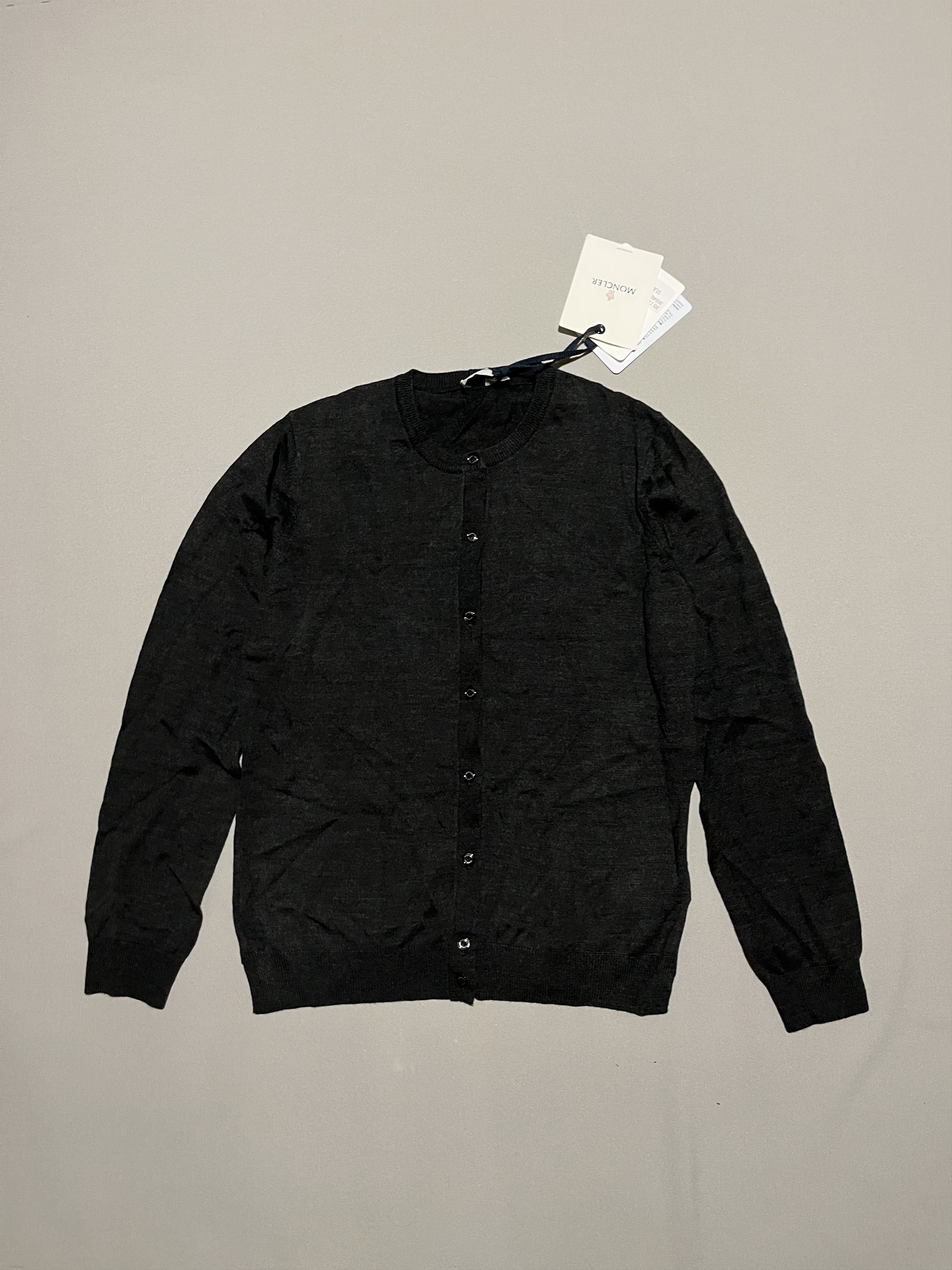 MONCLER WOMENS Maglia Tricot Wool Cardigan