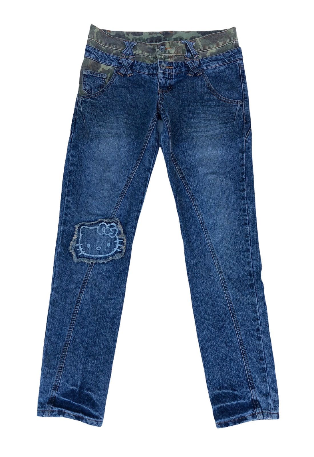 Cartoon Network Vintage Hello Kitty Jeans Size US 33 - 1 Thumbnail