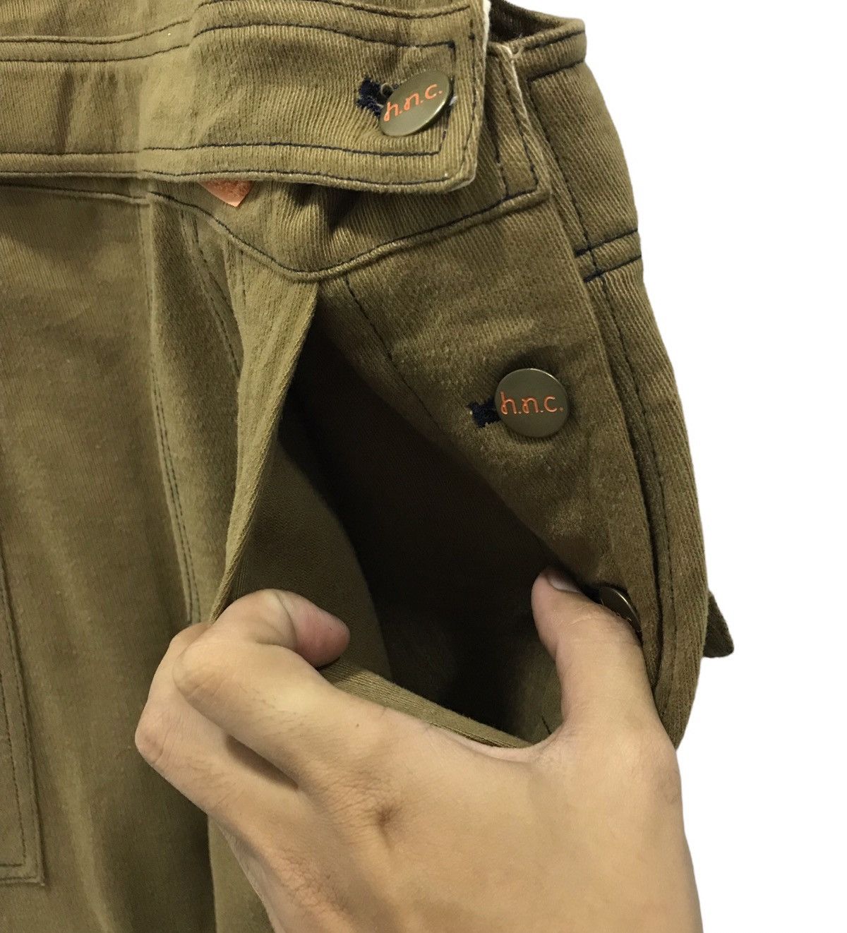 Japanese Brand HIROMICHI NAKANO OVERALLS Size US 29 - 8 Thumbnail