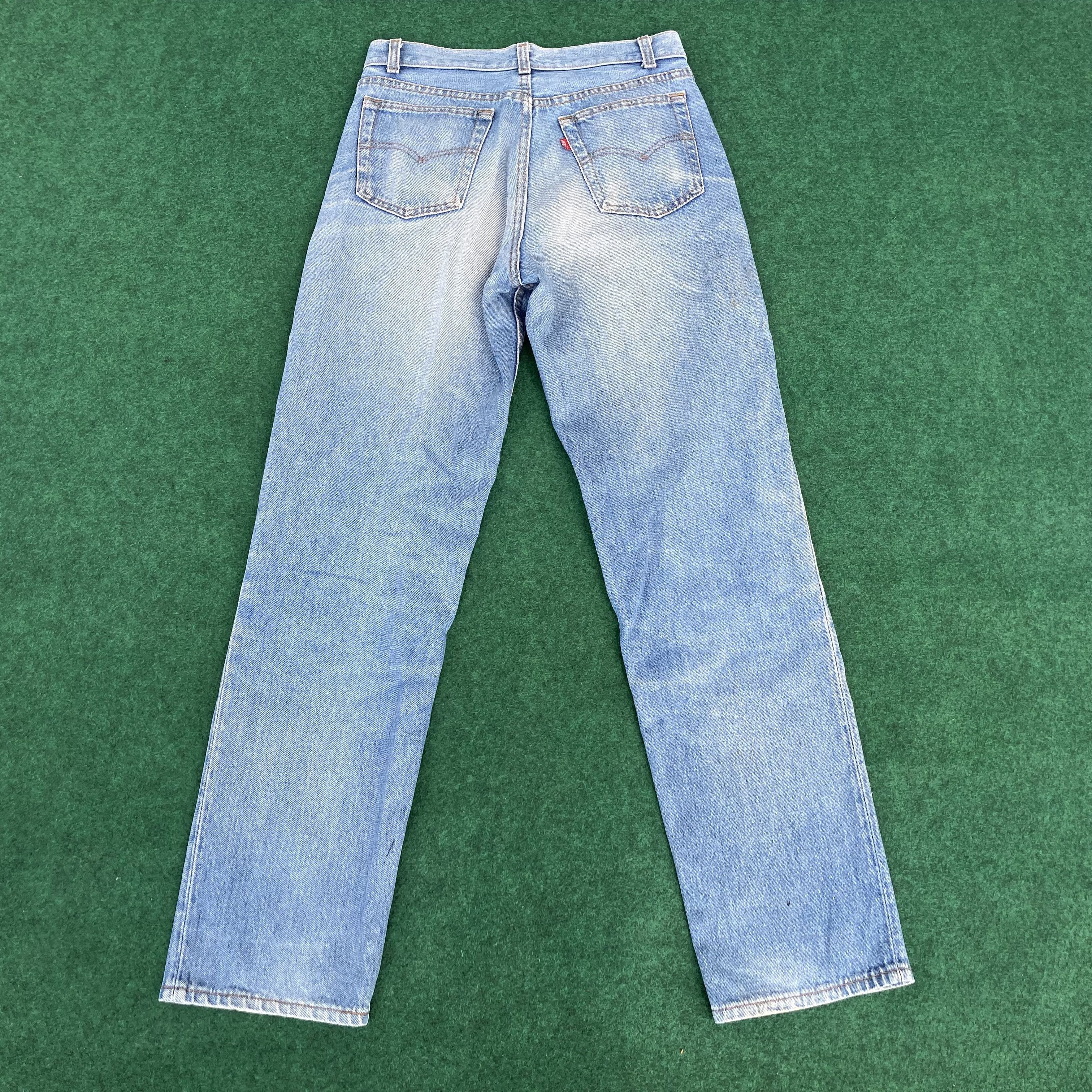 Levi's × Vintage Vtg Levis 501 Distressed 28 Light Wash Grunge Style Jeans Size US 28 / EU 44 - 9 Thumbnail