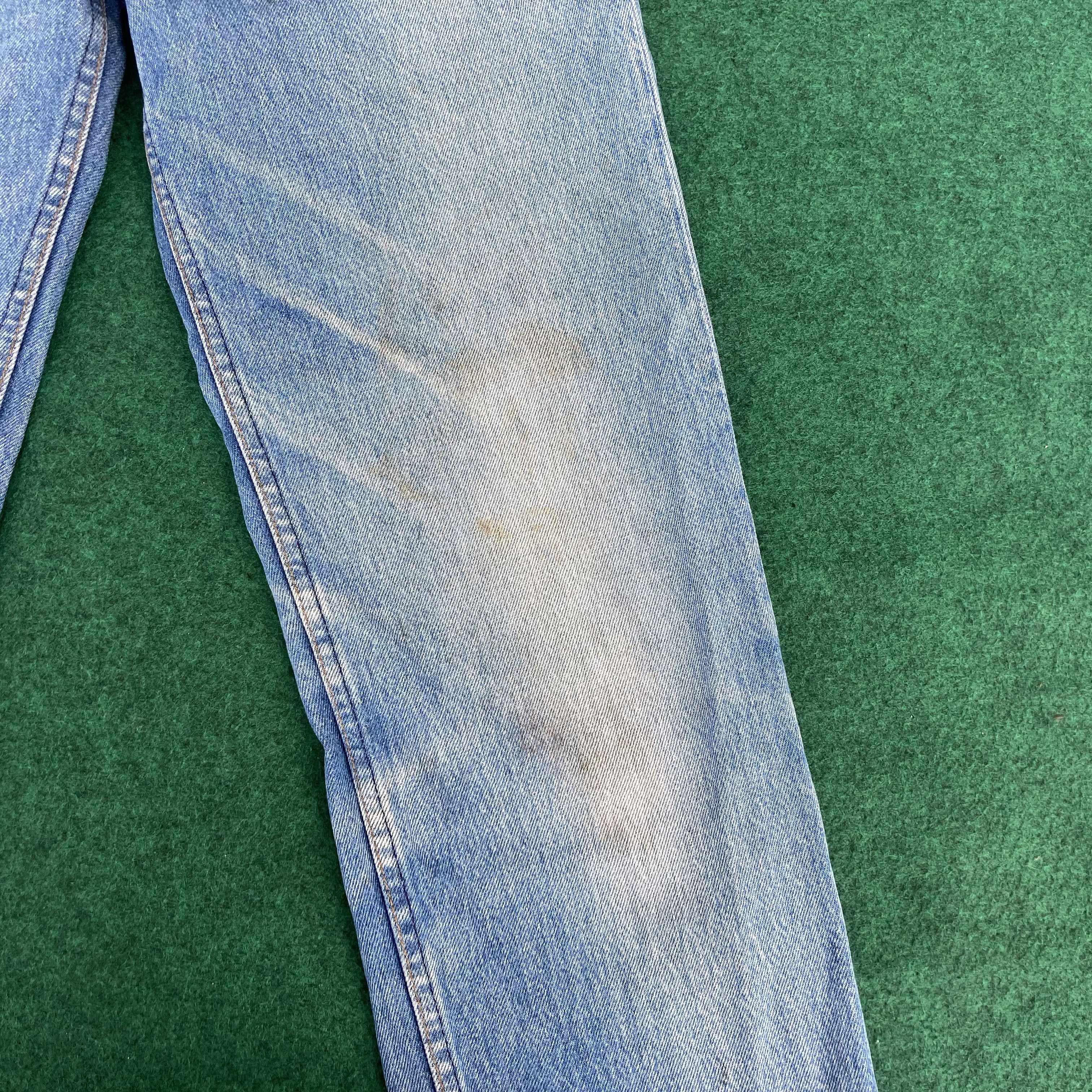 Levi's × Vintage Vtg Levis 501 Distressed 28 Light Wash Grunge Style Jeans Size US 28 / EU 44 - 6 Thumbnail