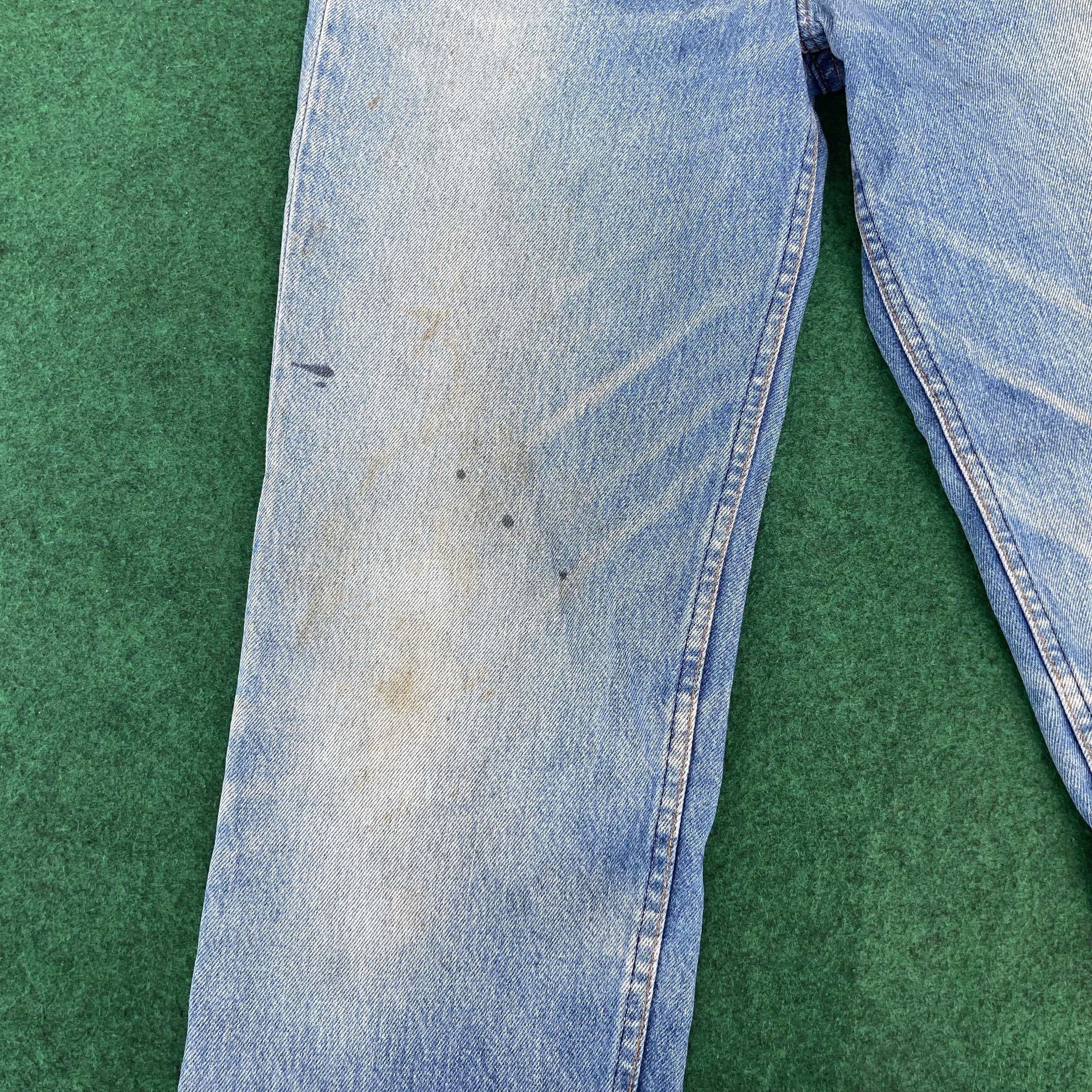 Levi's × Vintage Vtg Levis 501 Distressed 28 Light Wash Grunge Style Jeans Size US 28 / EU 44 - 5 Thumbnail