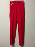 Random Identities Red High-Rise Five Pocket Trousers Size US 27 - 11 Thumbnail