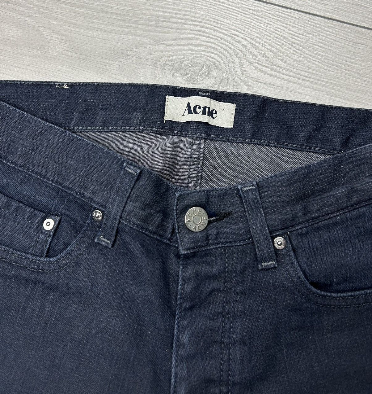 Acne Studios × Vintage Acne Studios Roc Thunder Vintage denim jeans 32/32 Size US 32 / EU 48 - 4 Thumbnail