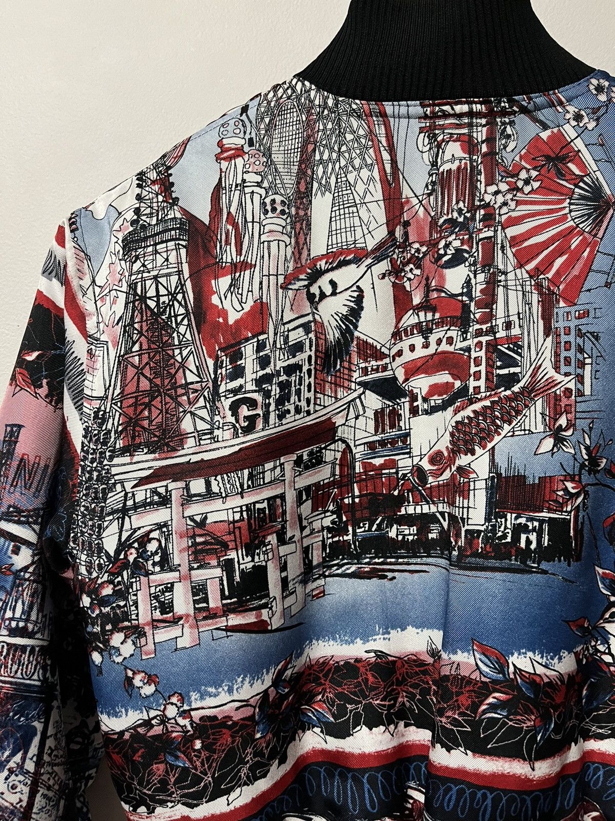 Jean Paul Gaultier Jean Paul Gaultier Sept Premieres Cropped Bomber Jacket Size US XS / EU 42 / 0 - 4 Thumbnail