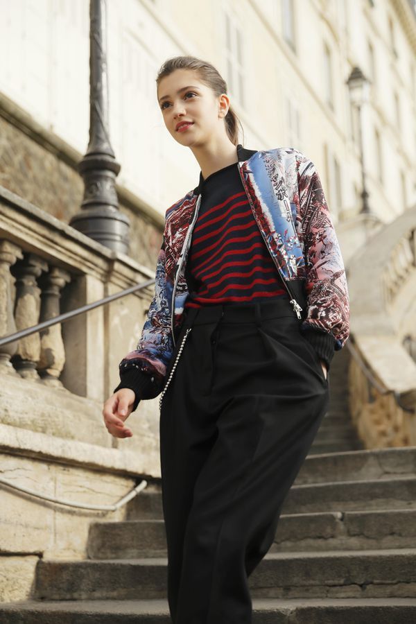 Jean Paul Gaultier Jean Paul Gaultier Sept Premieres Cropped Bomber Jacket Size US XS / EU 42 / 0 - 9 Thumbnail