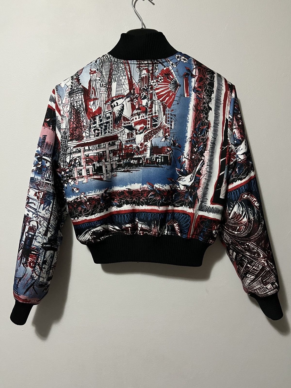 Jean Paul Gaultier Jean Paul Gaultier Sept Premieres Cropped Bomber Jacket Size US XS / EU 42 / 0 - 3 Thumbnail