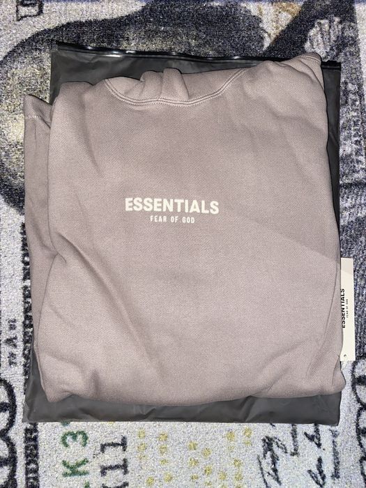 Fear of God Fear of God Essentials Relaxed Hoodie Desert Taupe