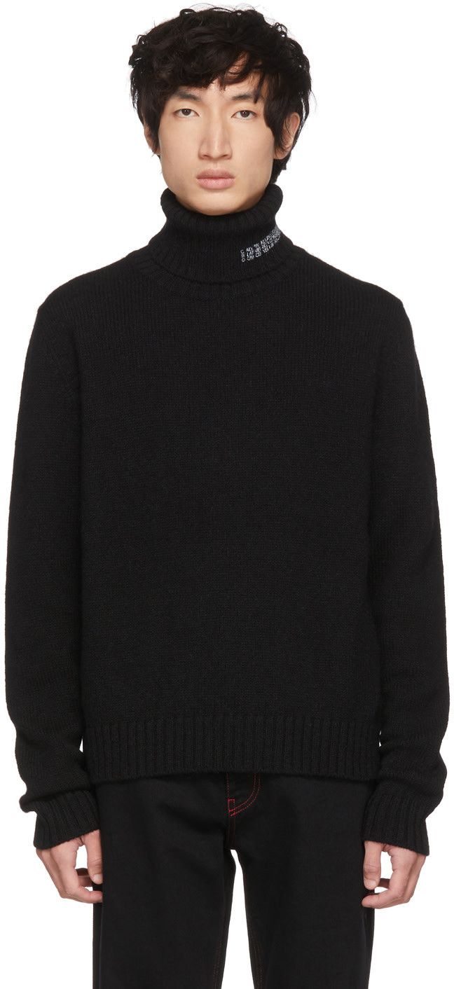 Calvin Klein 205W39NYC Rare Raf Simons CK 205W39NYC Logo Turtleneck Size US S / EU 44-46 / 1 - 9 Thumbnail