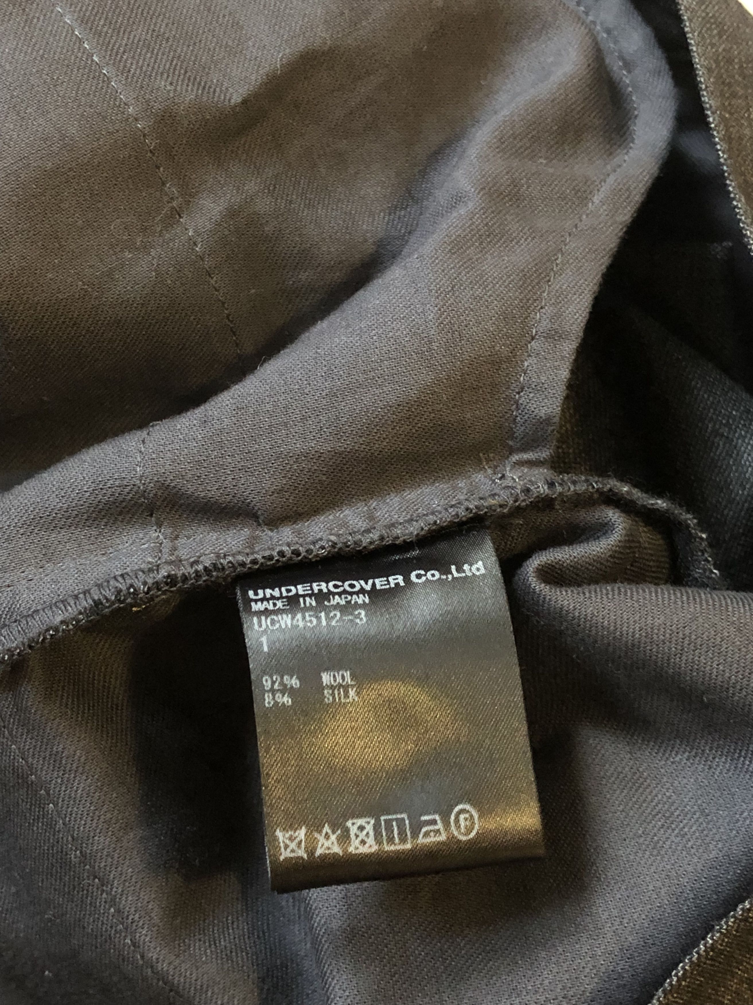 Undercover SS19 RUNWAY UCW4512-3 NEW WARRIORS CHECK MULTI ZIP PANTS Size US 28 / EU 44 - 13 Thumbnail