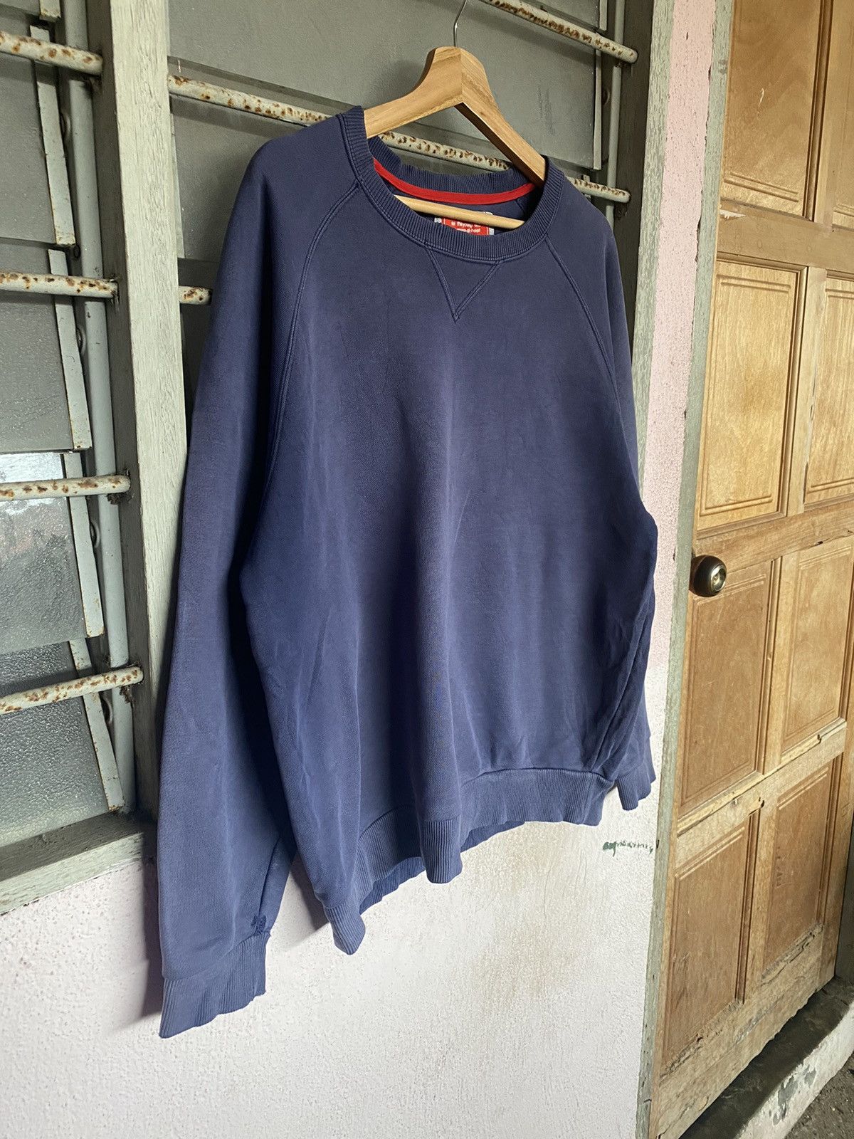 Japanese Brand × Van × Vintage Distressed Vintage Van Spellout Crewneck Size US L / EU 52-54 / 3 - 4 Thumbnail