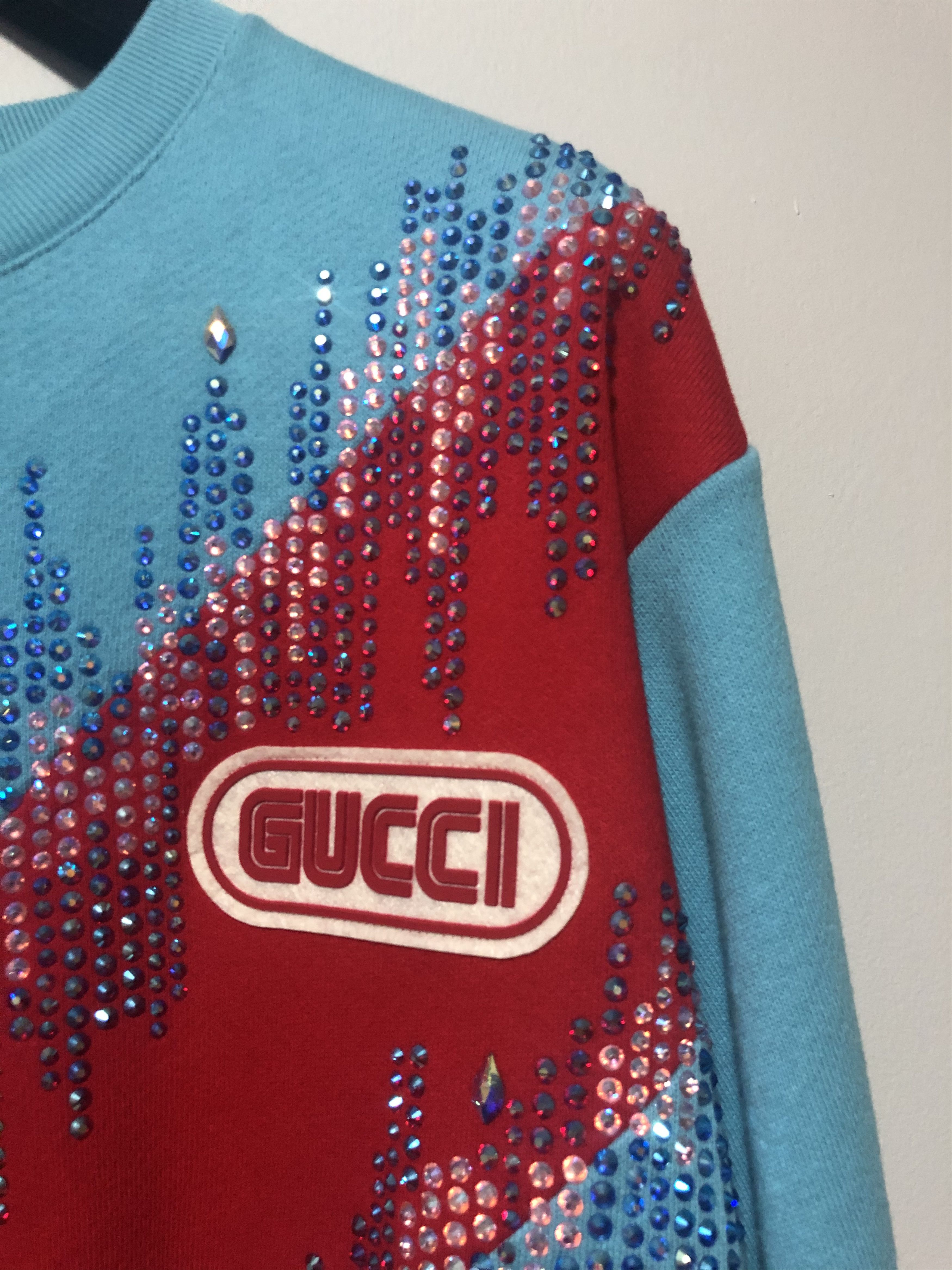 Gucci BNWT SEGA RARE GUCCI BEAD EMBROIDERED COTTON SWEATSHIRT Size US S / EU 44-46 / 1 - 5 Thumbnail
