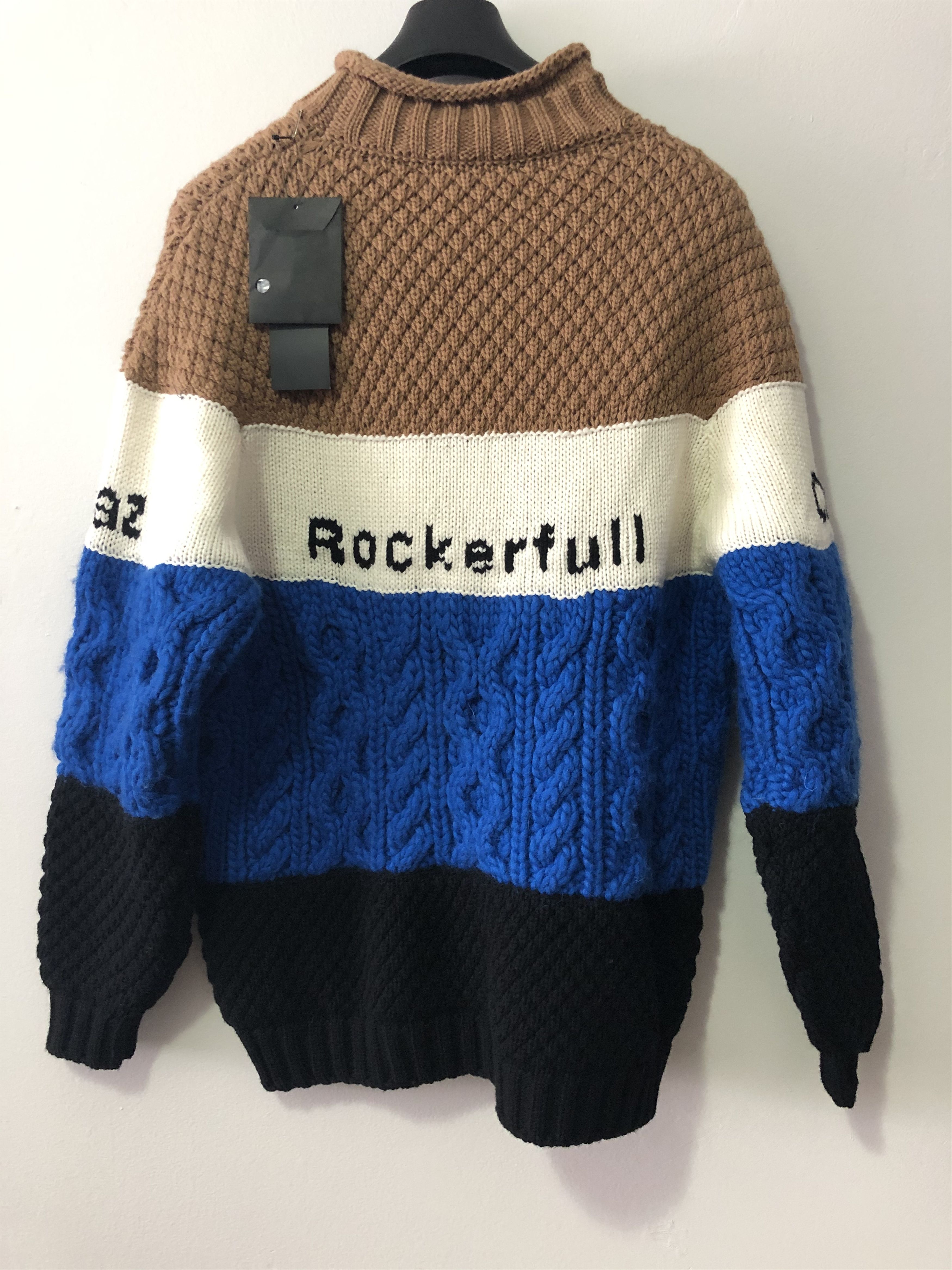Undercover BNWT RUNWAY UCX4905 MULTICOLOR KNIT TURTLENECK SWEATER Size US L / EU 52-54 / 3 - 2 Thumbnail