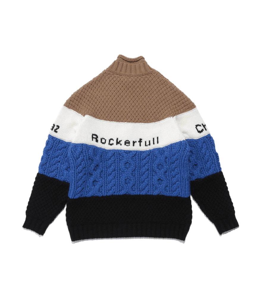 Undercover BNWT RUNWAY UCX4905 MULTICOLOR KNIT TURTLENECK SWEATER Size US L / EU 52-54 / 3 - 8 Thumbnail