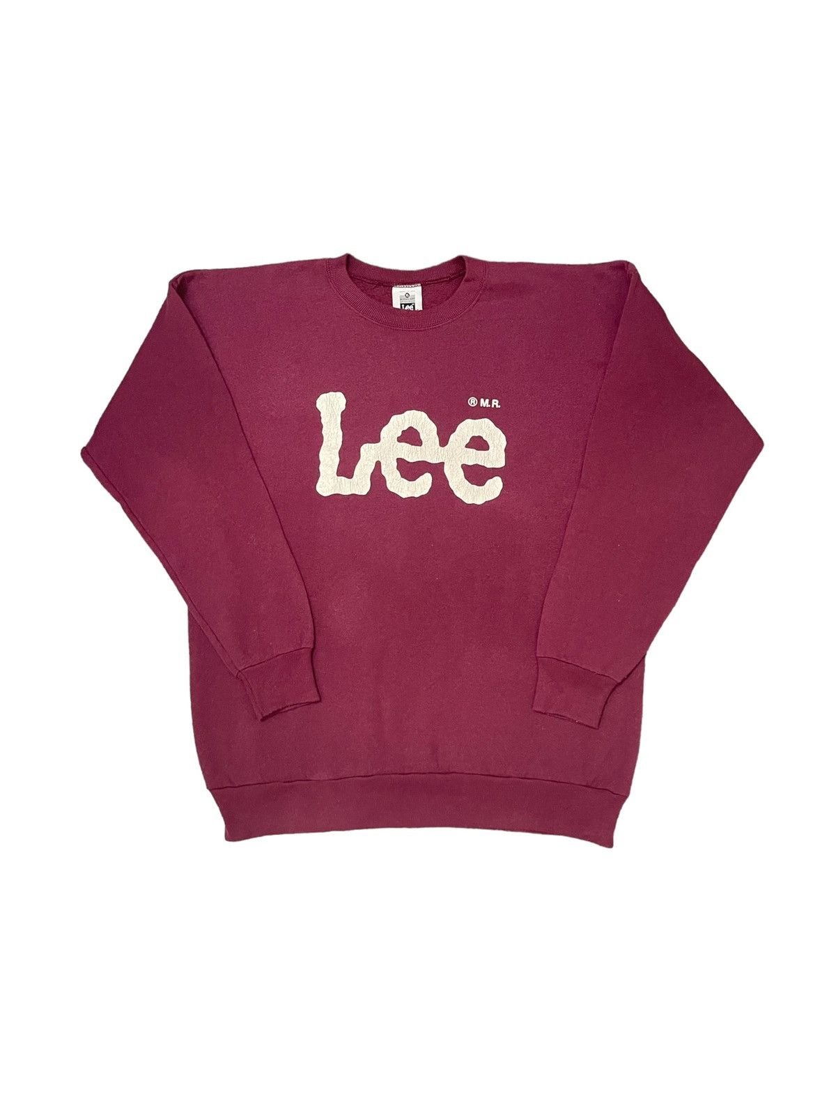Lee × Vintage vintage 90s LEE crewneck big logo Size US XL / EU 56 / 4 - 1 Thumbnail