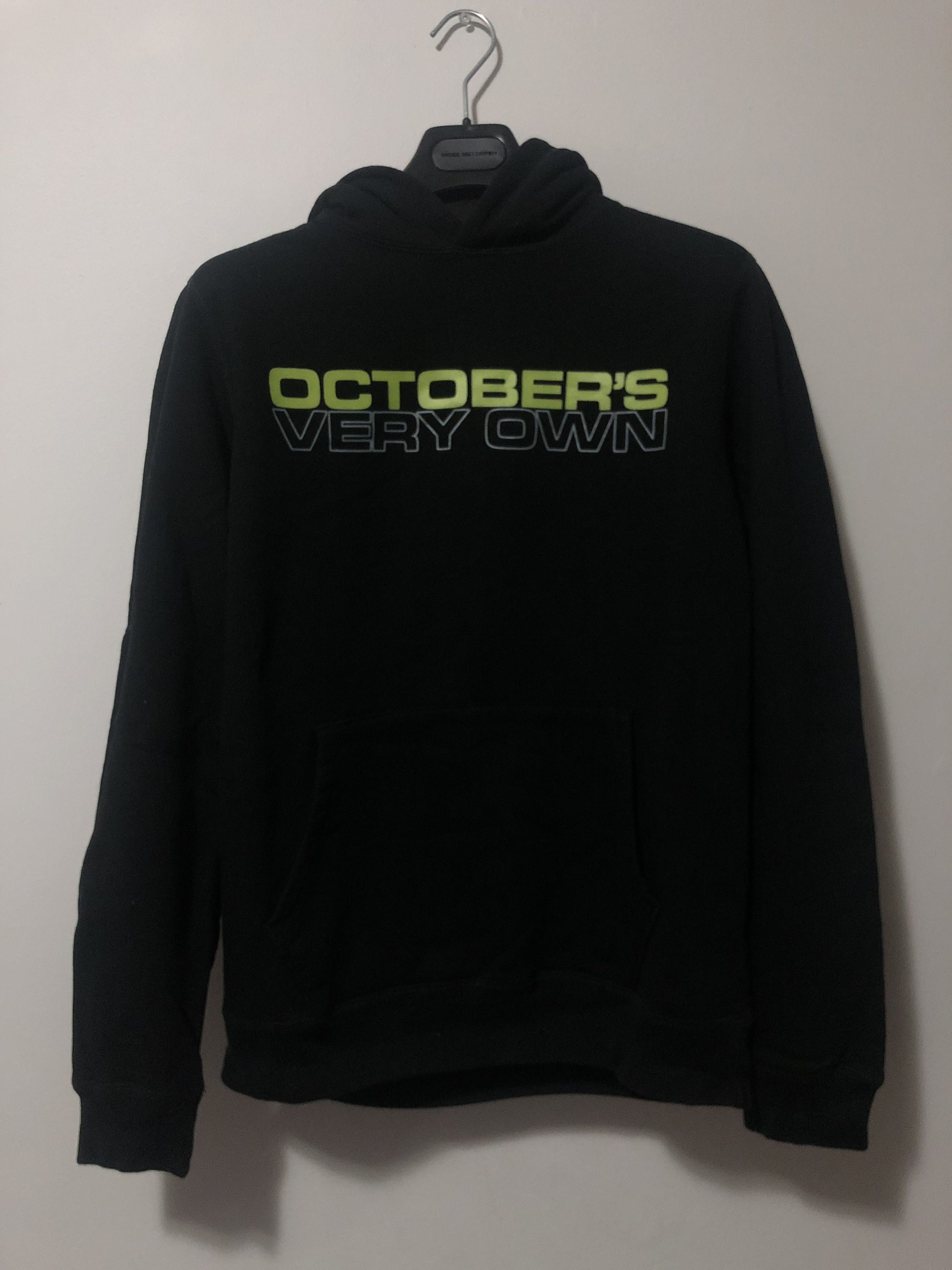 Drake Octobers Very Own Retro Black & Green Logo Hoodie Size US S / EU 44-46 / 1 - 2 Thumbnail
