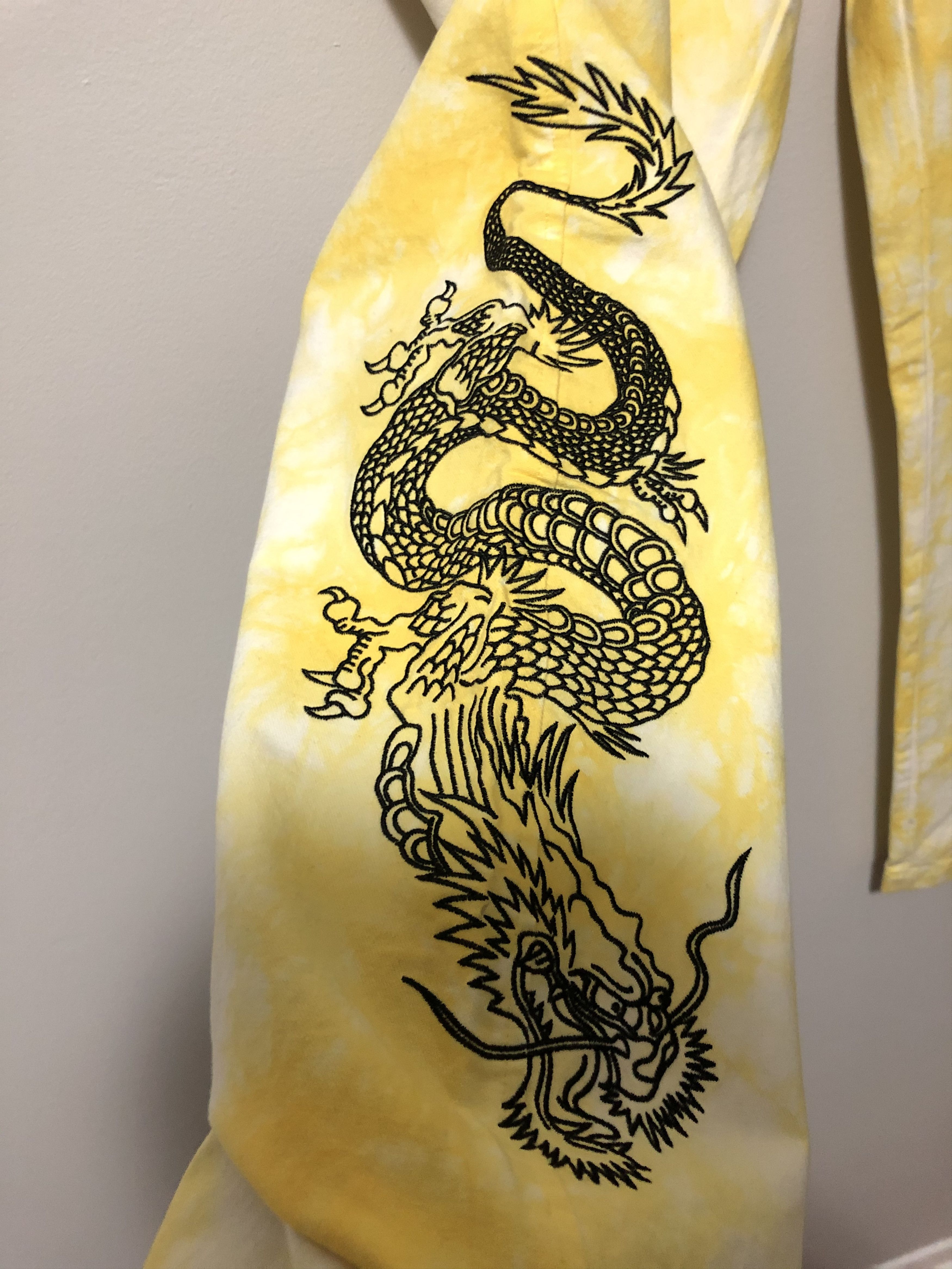 CLOT RARE CLOT X DICKIES DRAGON TIE DYE CHINO YELLOW Size US 32 / EU 48 - 3 Thumbnail
