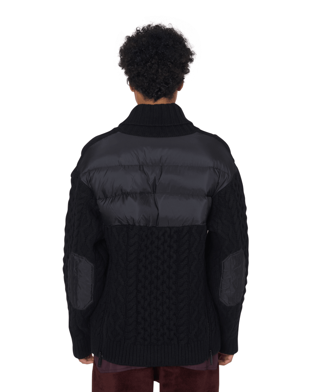 Undercover FW19 RUNWAY UNDERCOVER UCX4913 DOWNLOAD CABLE KNIT SWEATER Size US M / EU 48-50 / 2 - 12 Thumbnail