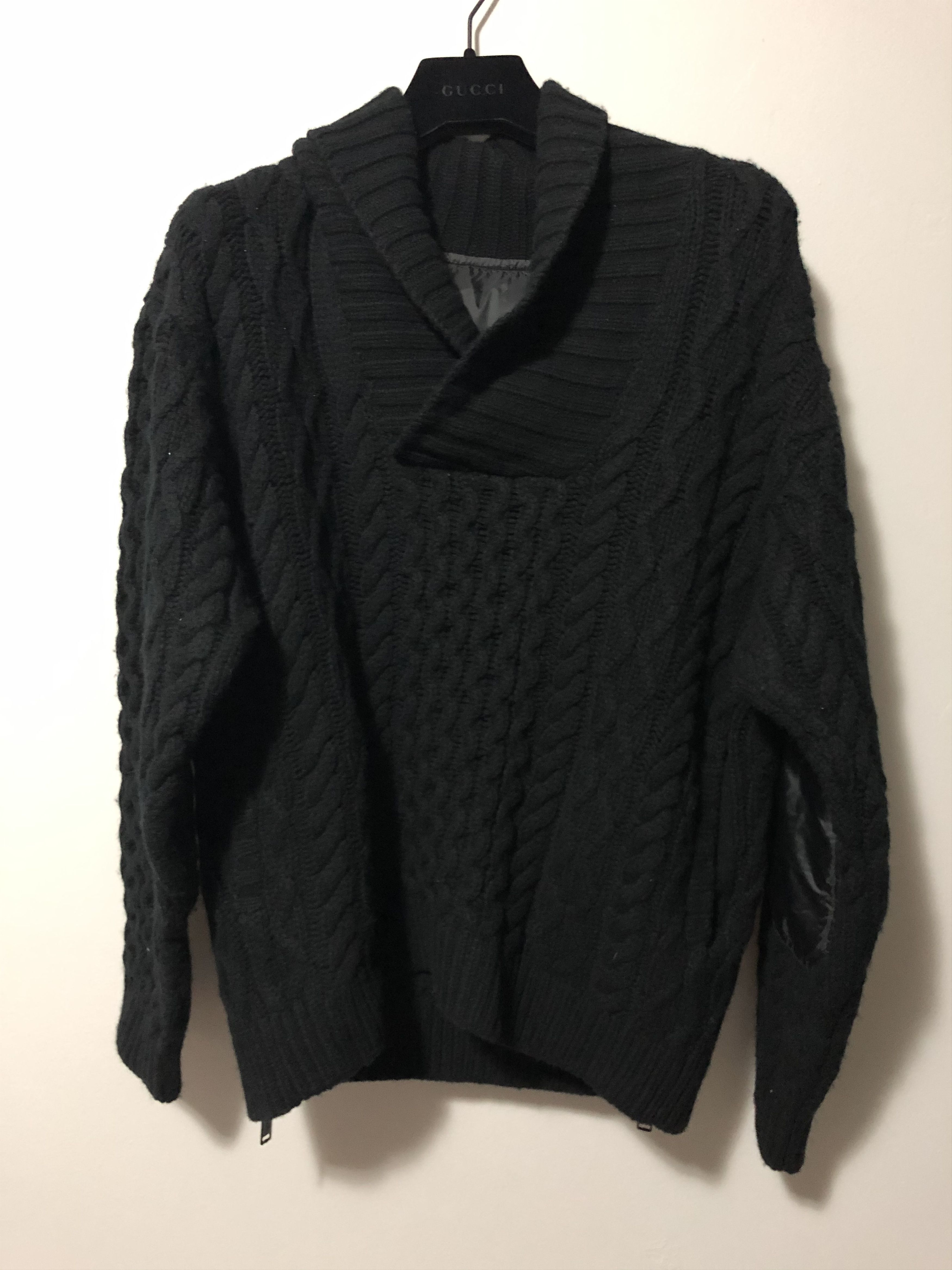 Undercover FW19 RUNWAY UNDERCOVER UCX4913 DOWNLOAD CABLE KNIT SWEATER Size US M / EU 48-50 / 2 - 2 Thumbnail