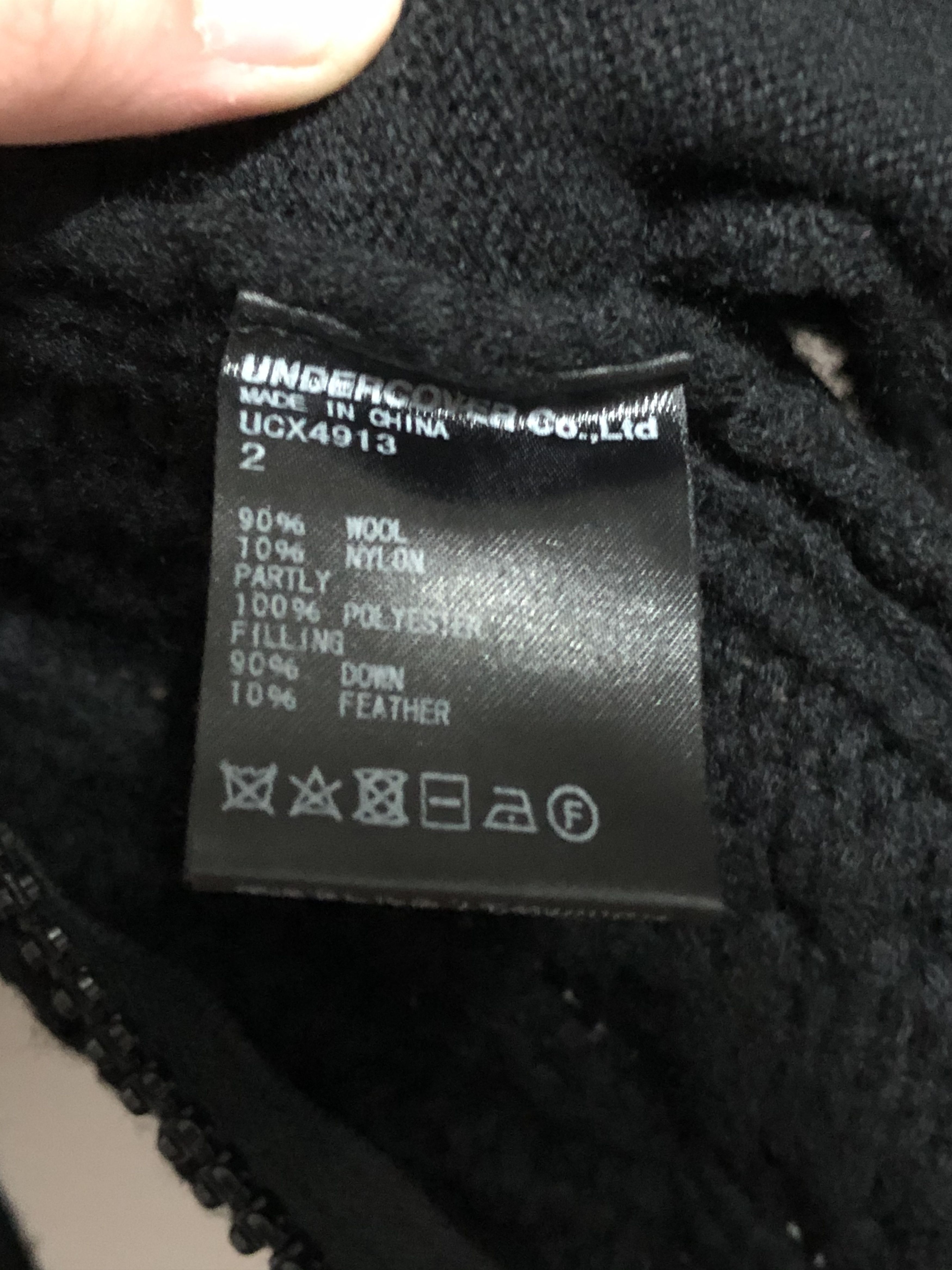 Undercover FW19 RUNWAY UNDERCOVER UCX4913 DOWNLOAD CABLE KNIT SWEATER Size US M / EU 48-50 / 2 - 8 Thumbnail