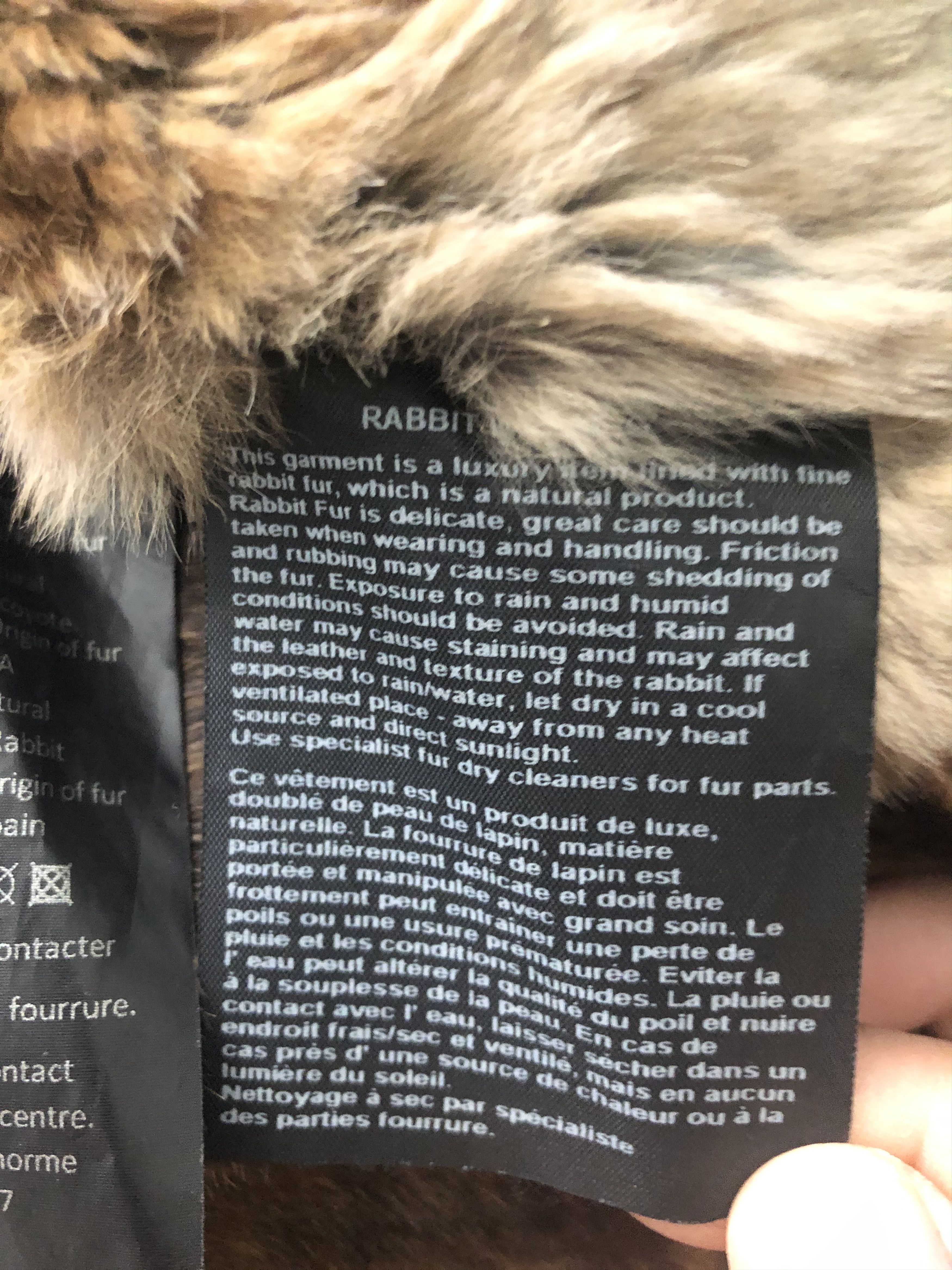 Yves Salomon Rabbit Coyote Fur-Lined Fishtail Parka Size US S / EU 44-46 / 1 - 4 Thumbnail