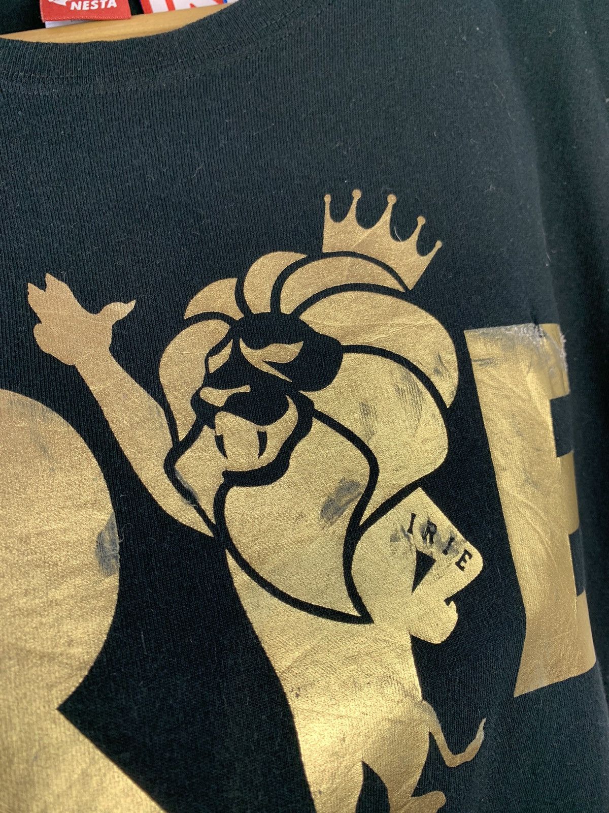 Other Rare! Nesta Irie Big Logo Tee Size US L / EU 52-54 / 3 - 4 Thumbnail