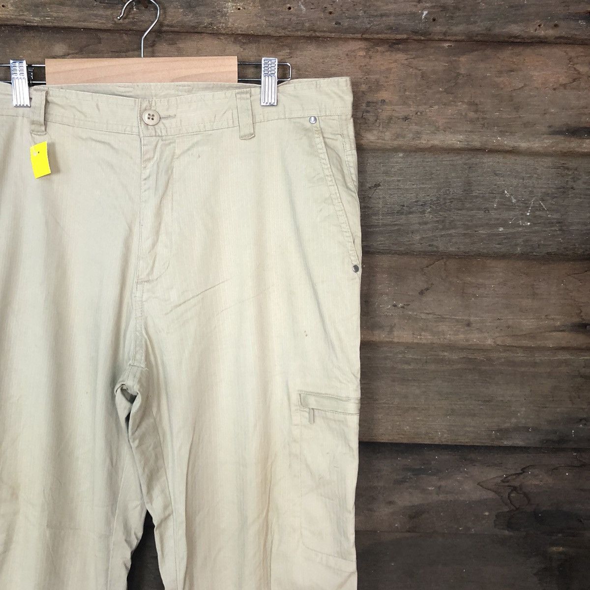 Japanese Brand Japan Cream Multipocket Cargo Pants #3358 Size US 34 / EU 50 - 5 Thumbnail