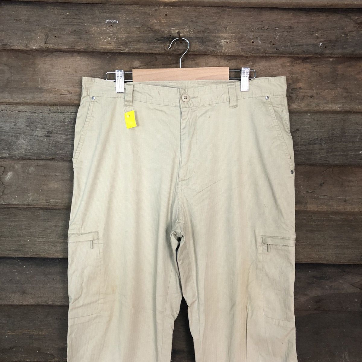 Japanese Brand Japan Cream Multipocket Cargo Pants #3358 Size US 34 / EU 50 - 2 Thumbnail