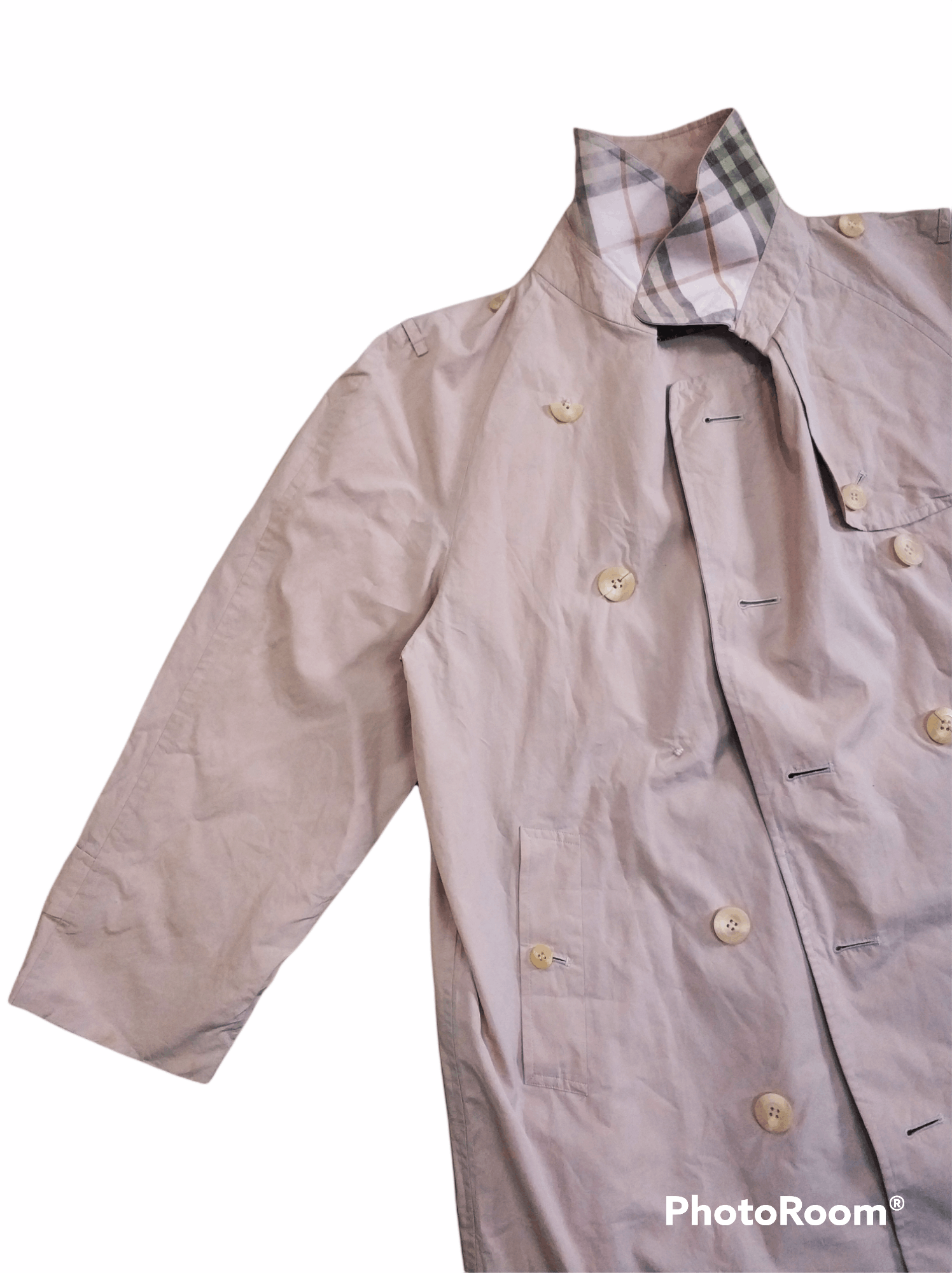 Burberry 🔥Vintage Burberrys' Light Long Jacket Size M / US 6-8 / IT 42-44 - 4 Thumbnail