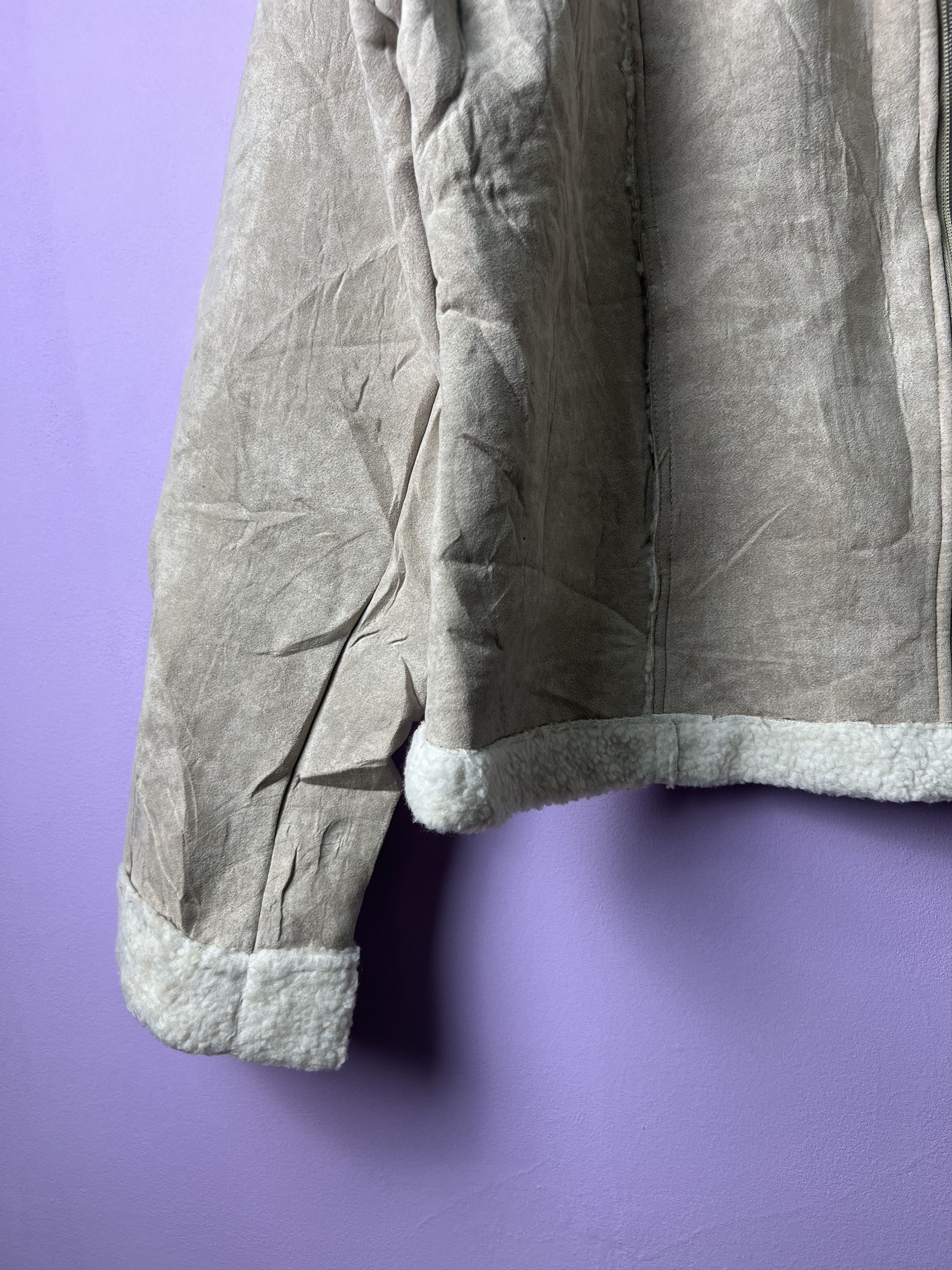 Other 🔥Izzi Light Suede Sherpa Jackets Size US M / EU 48-50 / 2 - 7 Thumbnail
