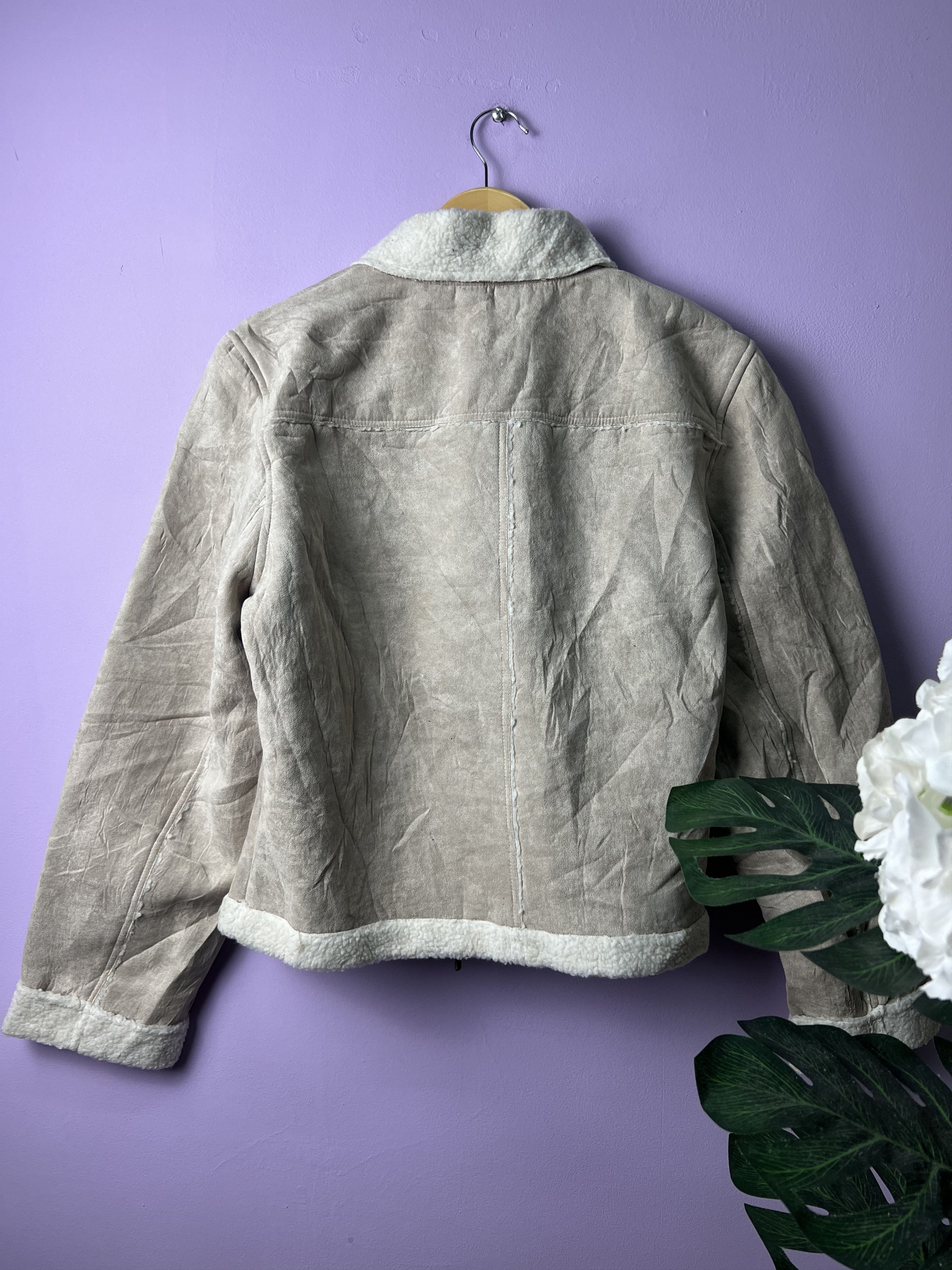 Other 🔥Izzi Light Suede Sherpa Jackets Size US M / EU 48-50 / 2 - 3 Thumbnail