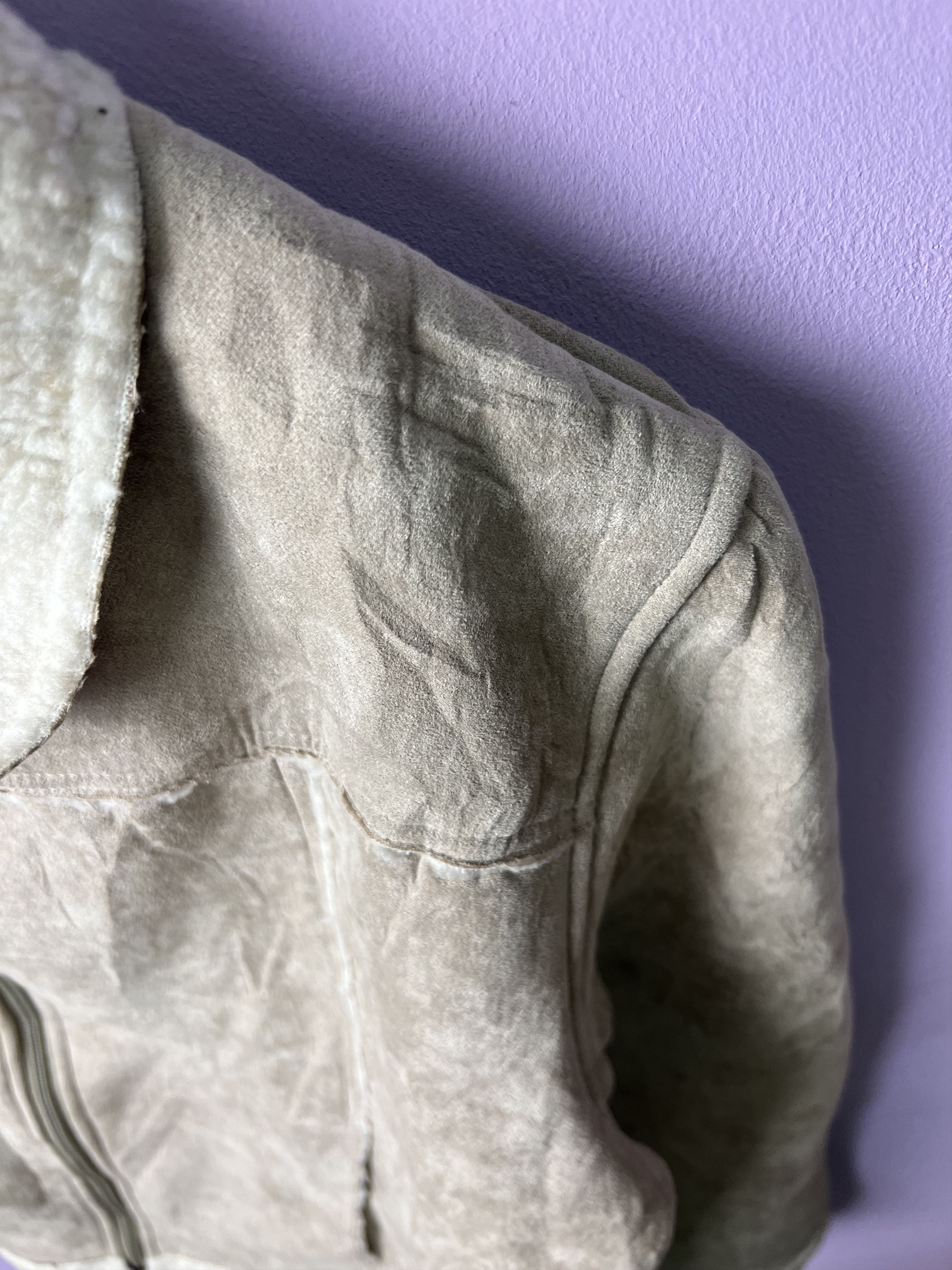 Other 🔥Izzi Light Suede Sherpa Jackets Size US M / EU 48-50 / 2 - 9 Thumbnail