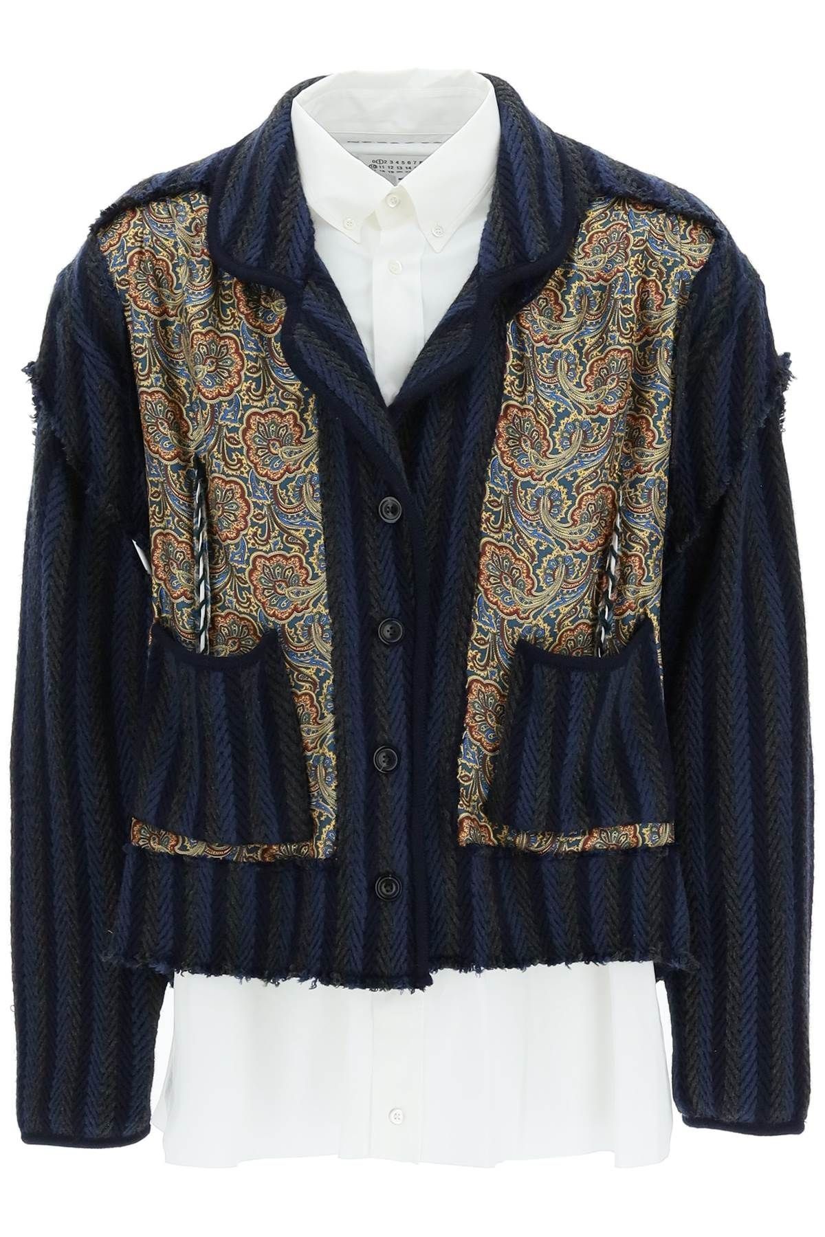 Maison Margiela Cardigan in White Size US M / EU 48-50 / 2 - 1 Preview