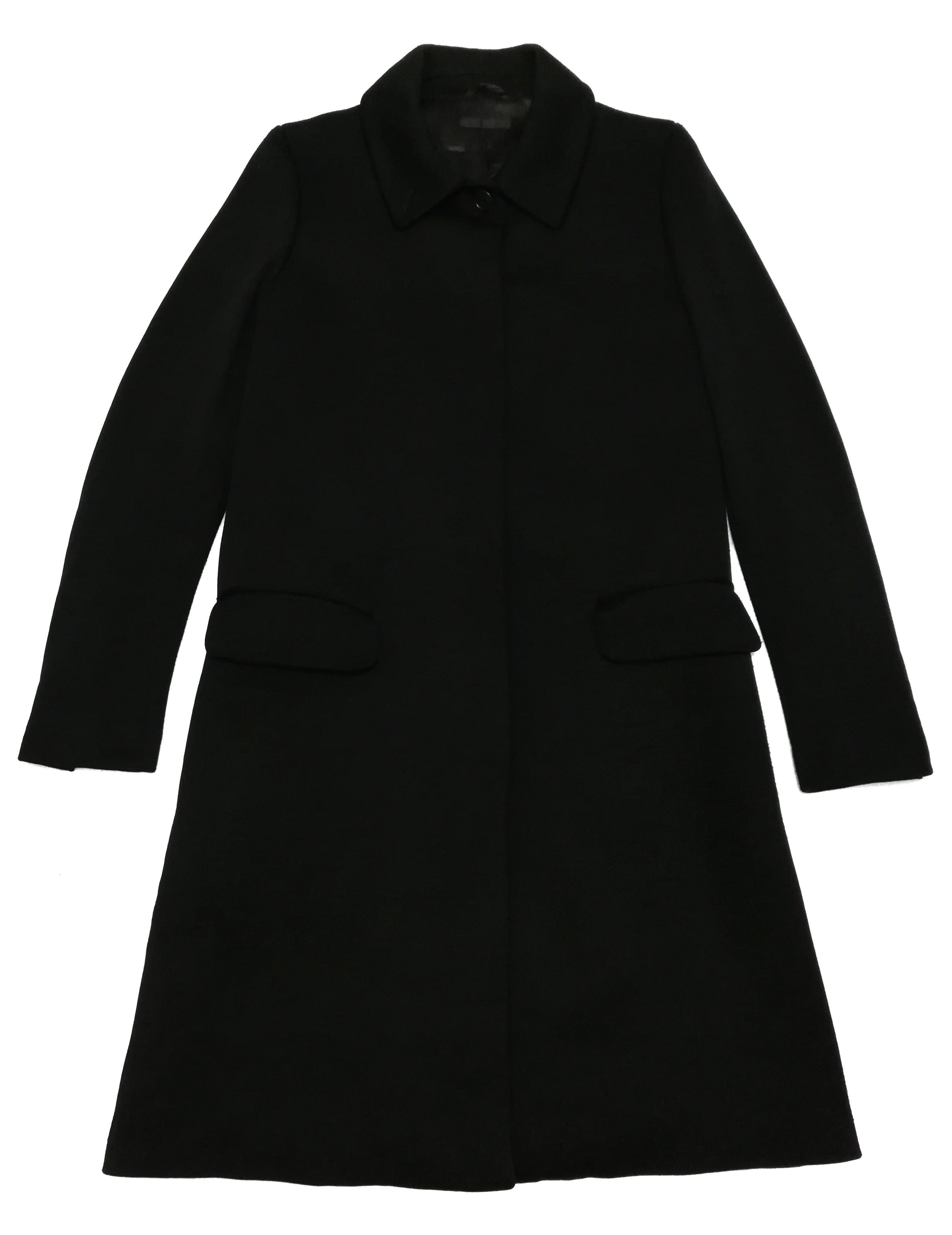 Helmut Lang 🔥Iconic AW00 Helmut Lang Moleskin Wool Oversized Long Coat Size US S / EU 44-46 / 1 - 3 Thumbnail