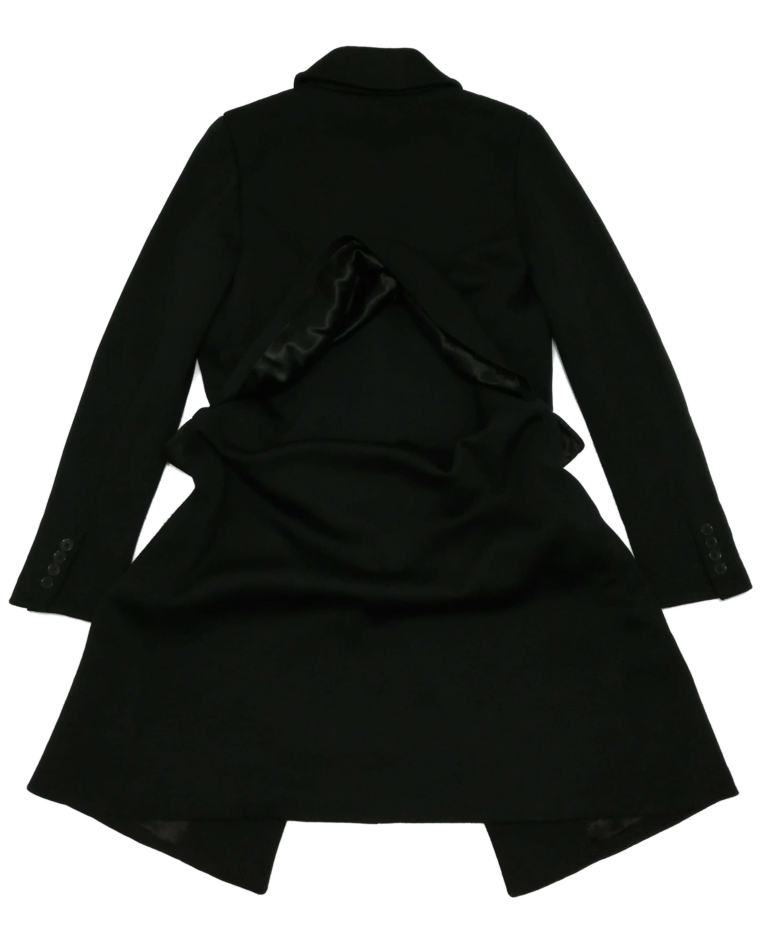 Helmut Lang 🔥Iconic AW00 Helmut Lang Moleskin Wool Oversized Long Coat Size US S / EU 44-46 / 1 - 15 Thumbnail